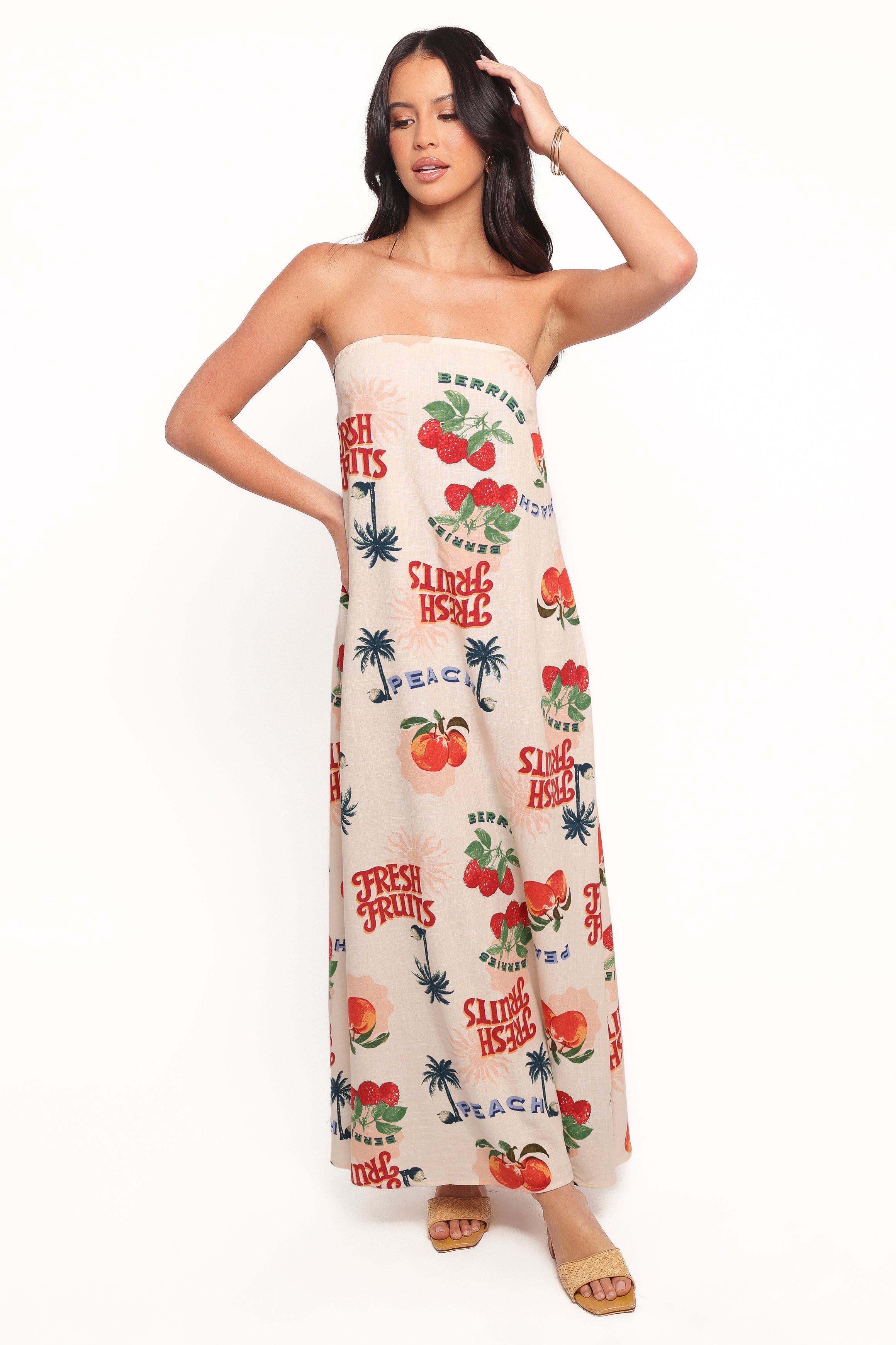Petal and Pup USA DRESSES Valencia Maxi Dress - Tutti Fruiti (Hold for Amazon)