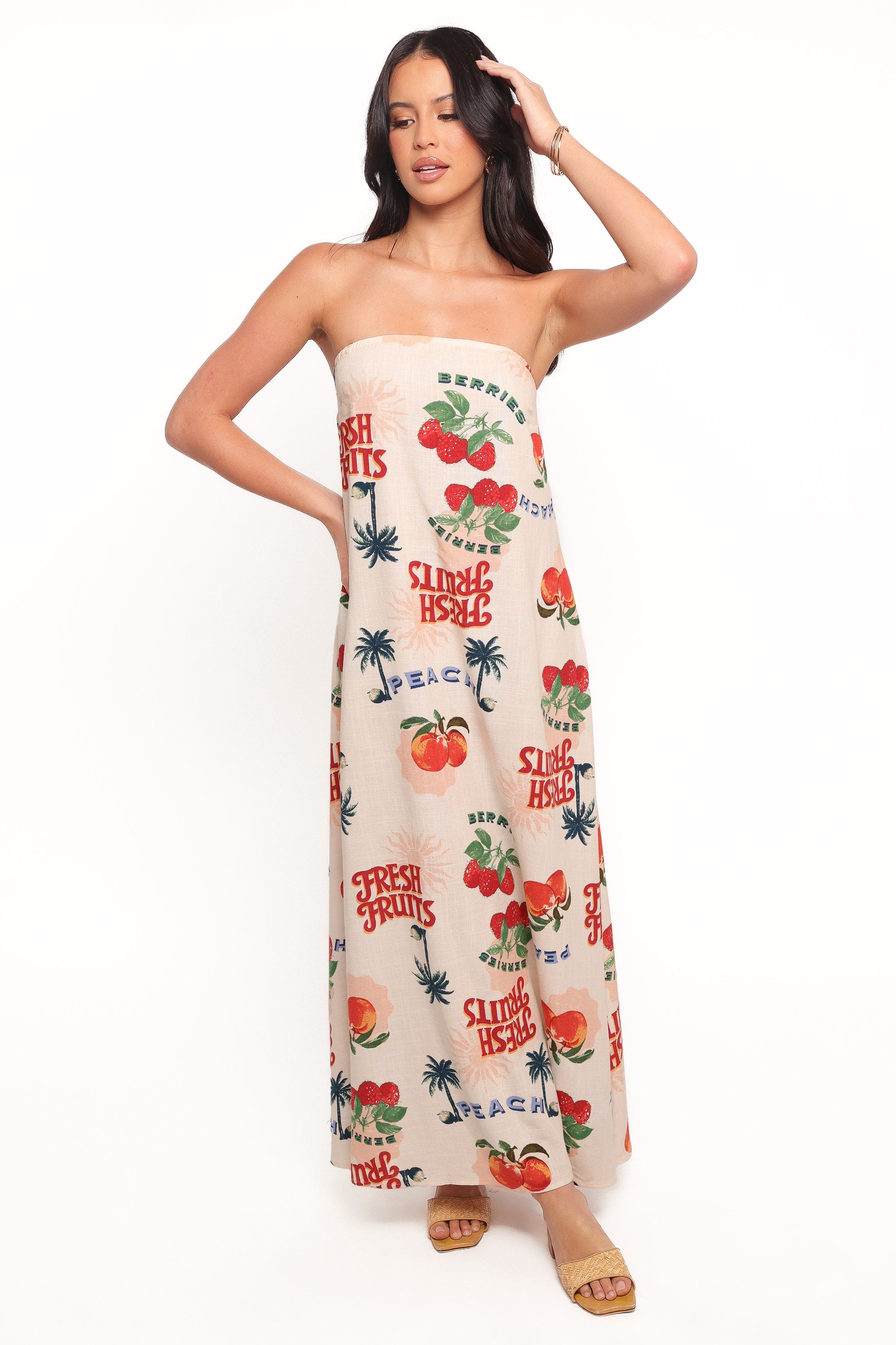 Petal and Pup USA DRESSES Valencia Maxi Dress - Tutti Fruiti (Hold for Amazon)