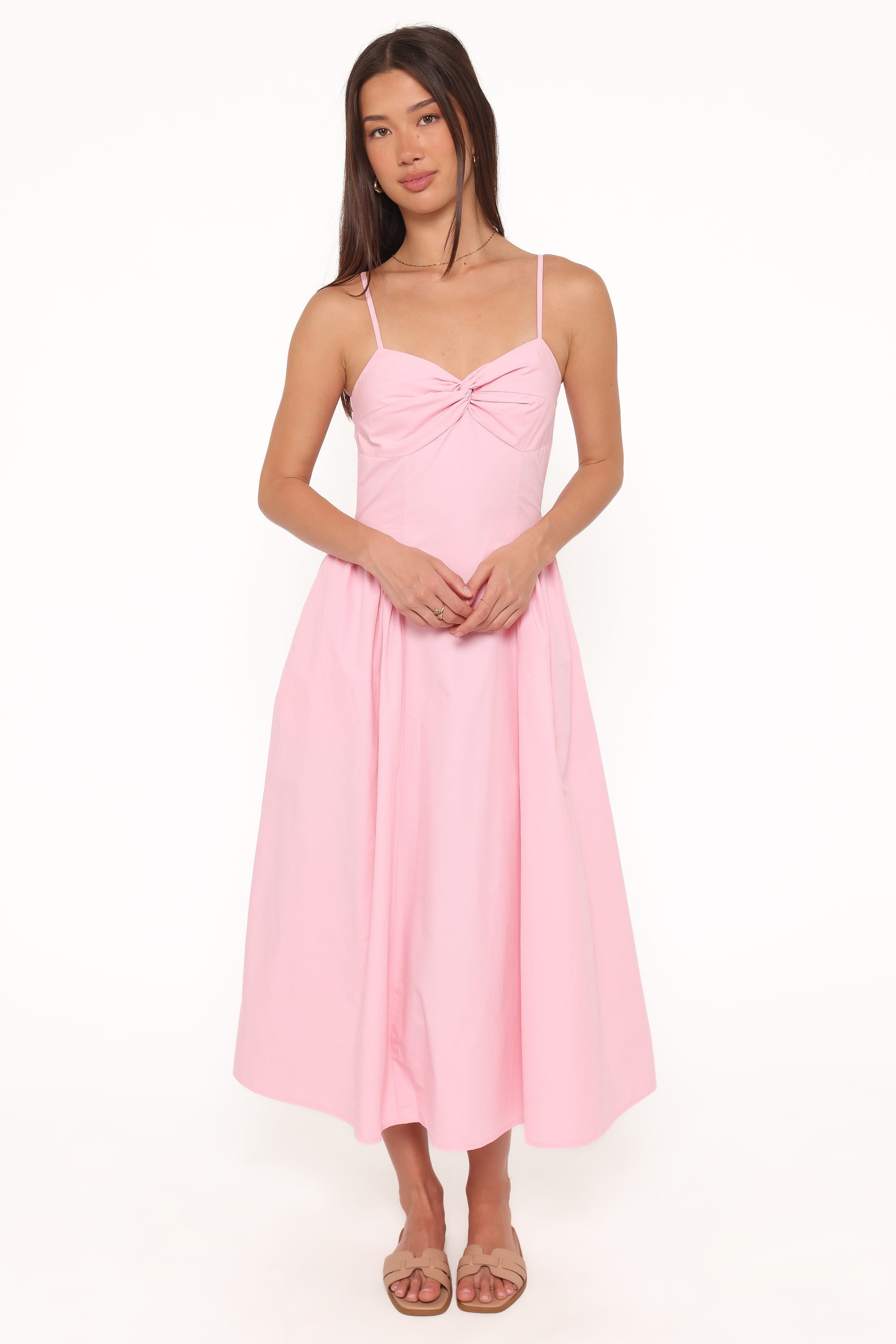 Venice Midi Dress - Pink | Petal & Pup USA