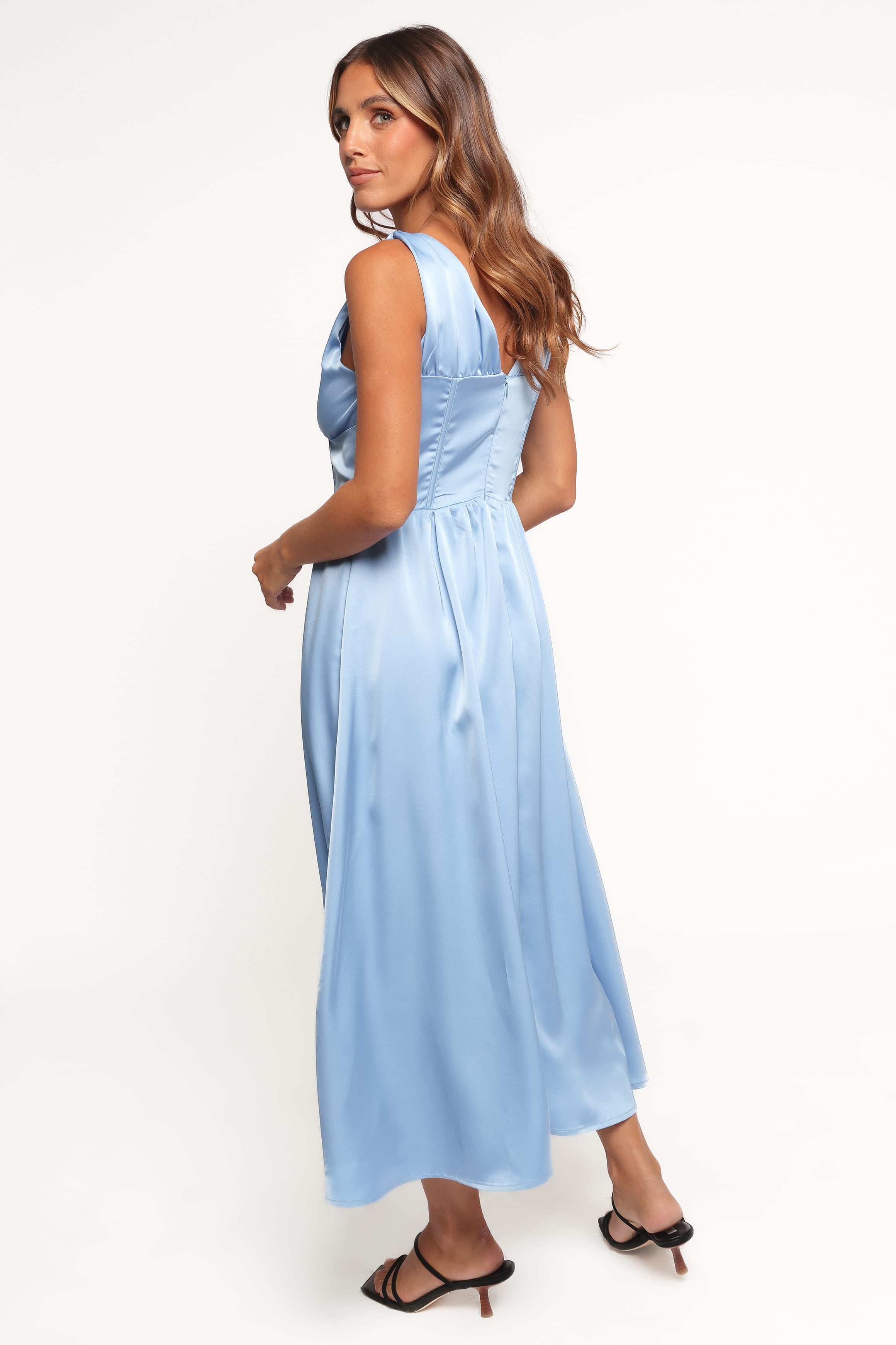 Petal and Pup USA DRESSES Verena Midi Dress - Periwinkle Blue (Hold for Amazon)