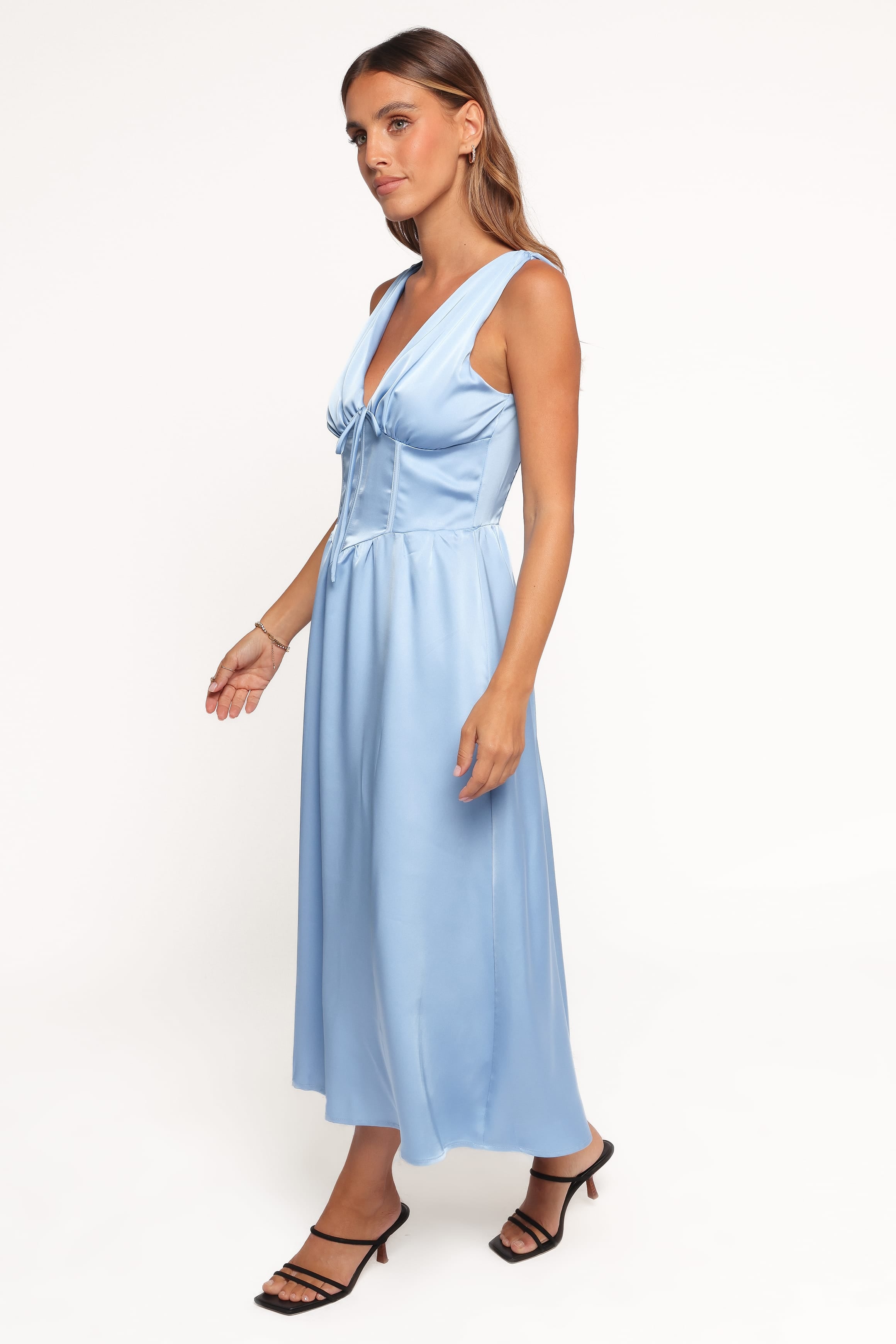 Petal and Pup USA DRESSES Verena Midi Dress - Periwinkle Blue (Hold for Amazon)