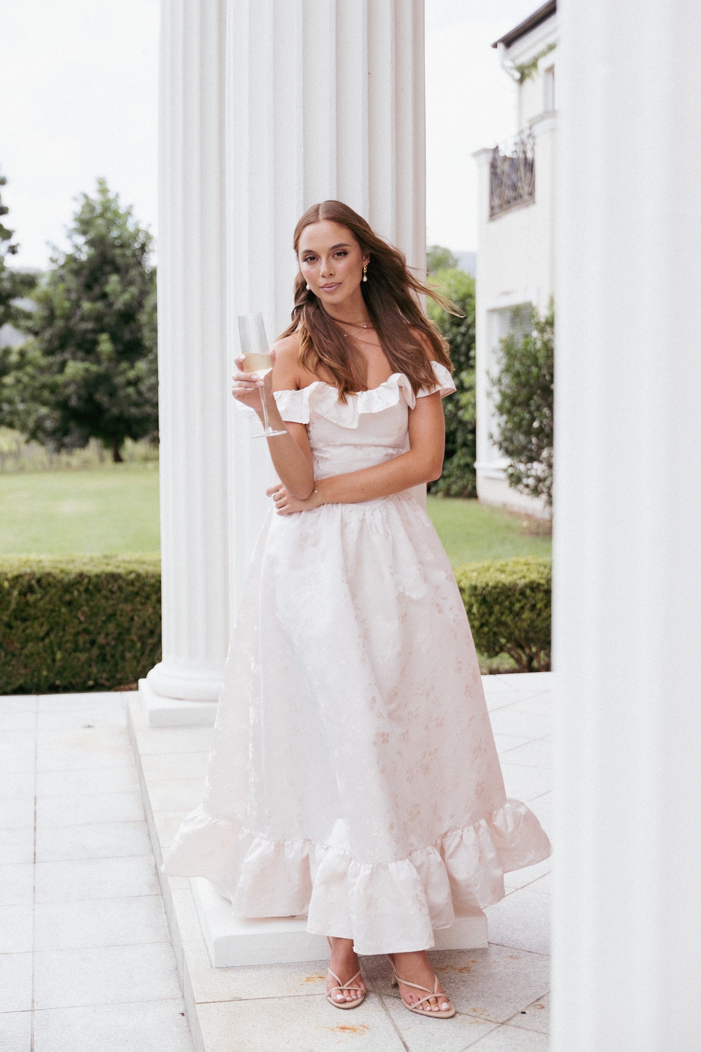 Petal and Pup USA DRESSES Vivien Maxi Dress - Pink (Hold for Rack)
