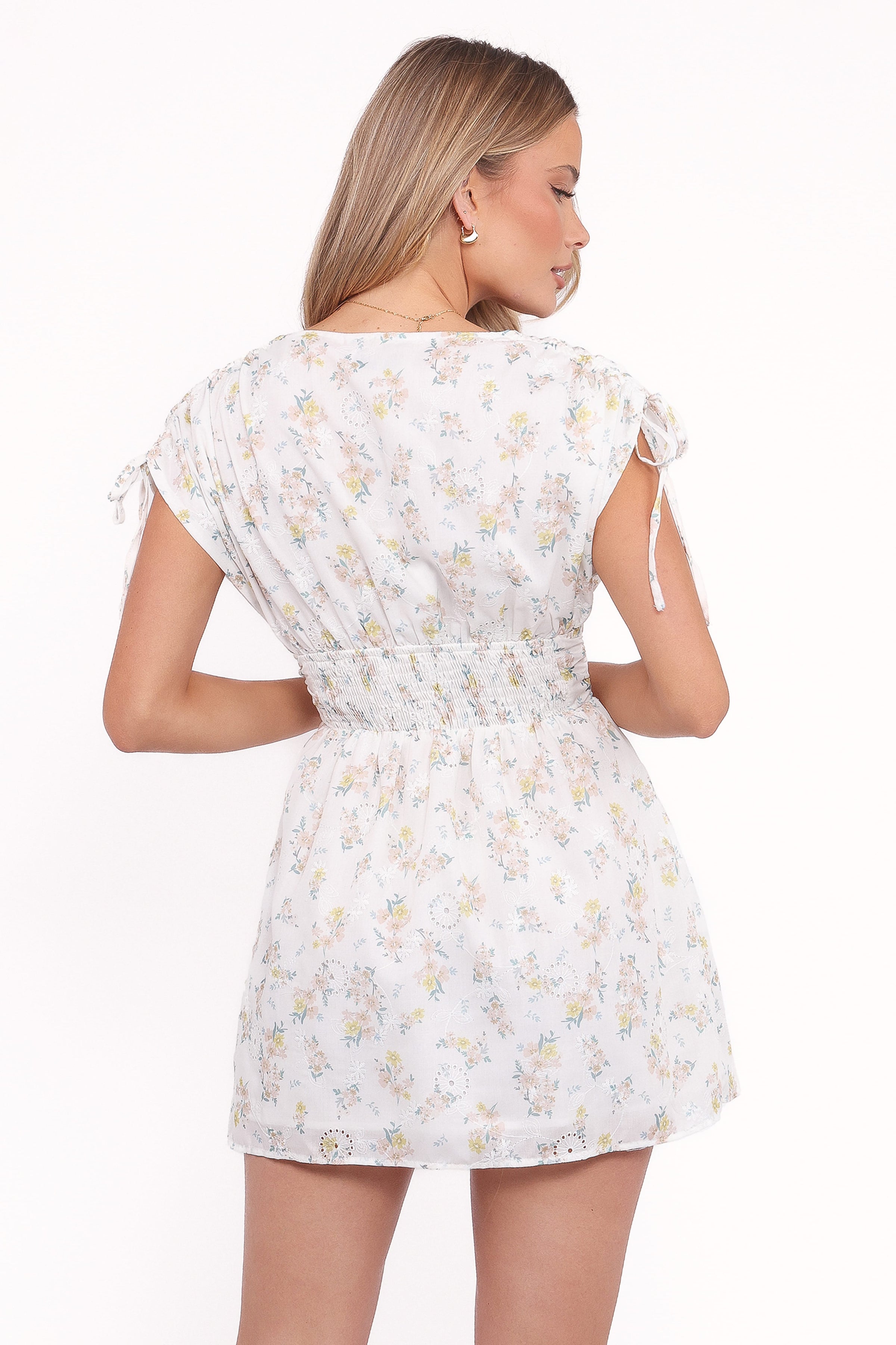 Petal and Pup USA DRESSES Wendi Ruffle Mini Dress - Floral