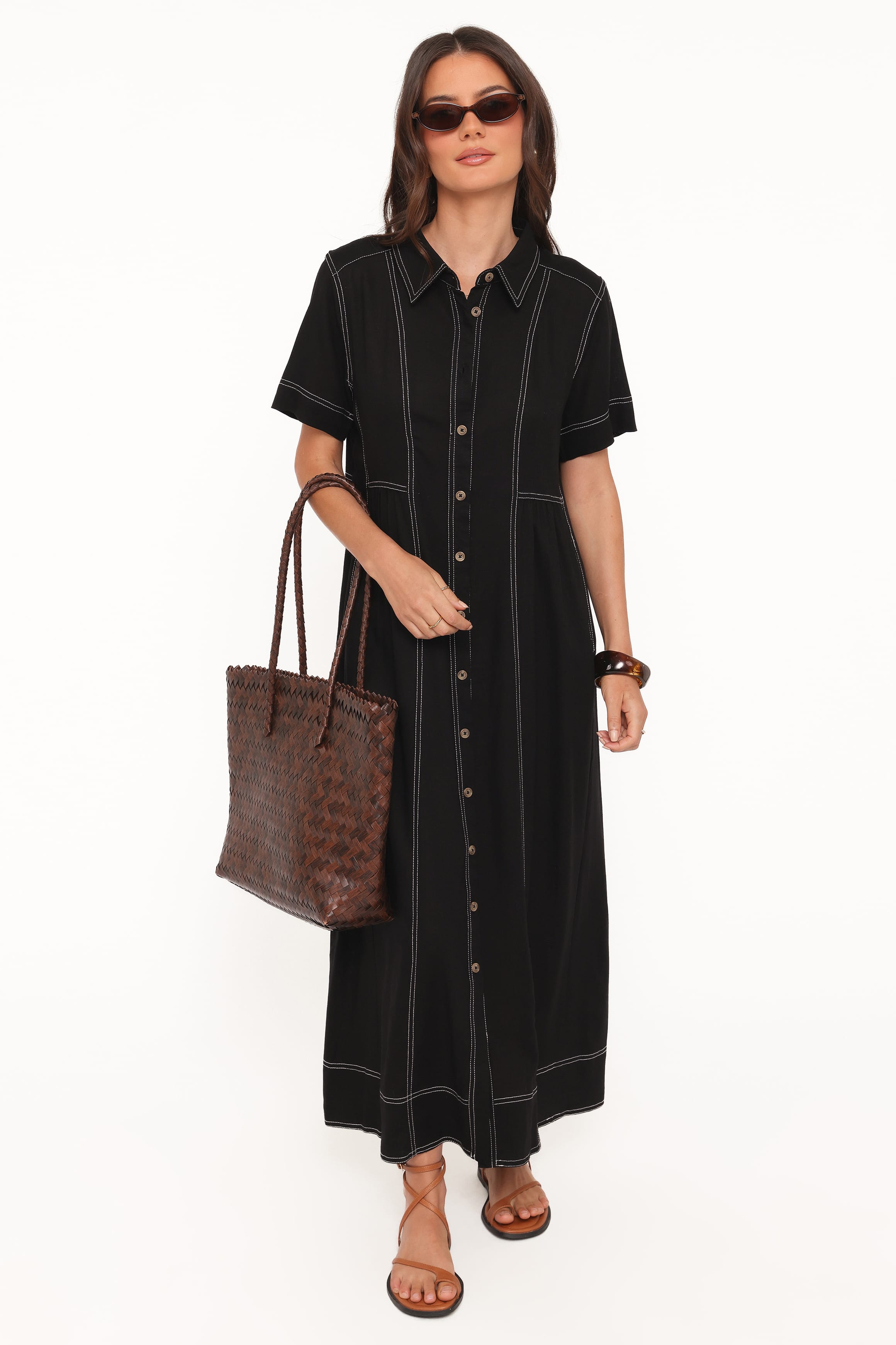 Petal and Pup USA DRESSES Wickson Maxi Dress - Black