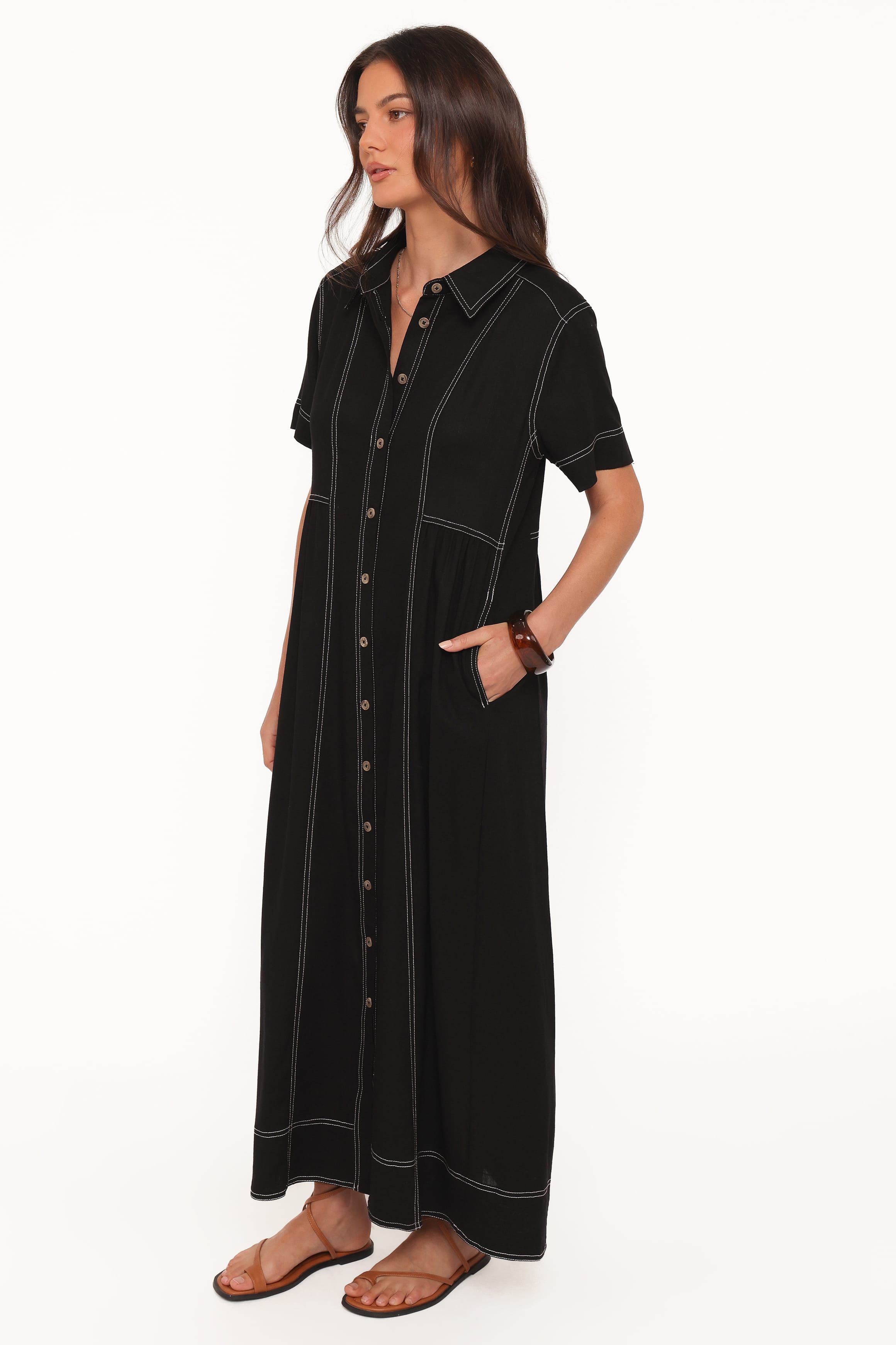 Petal and Pup USA DRESSES Wickson Maxi Dress - Black