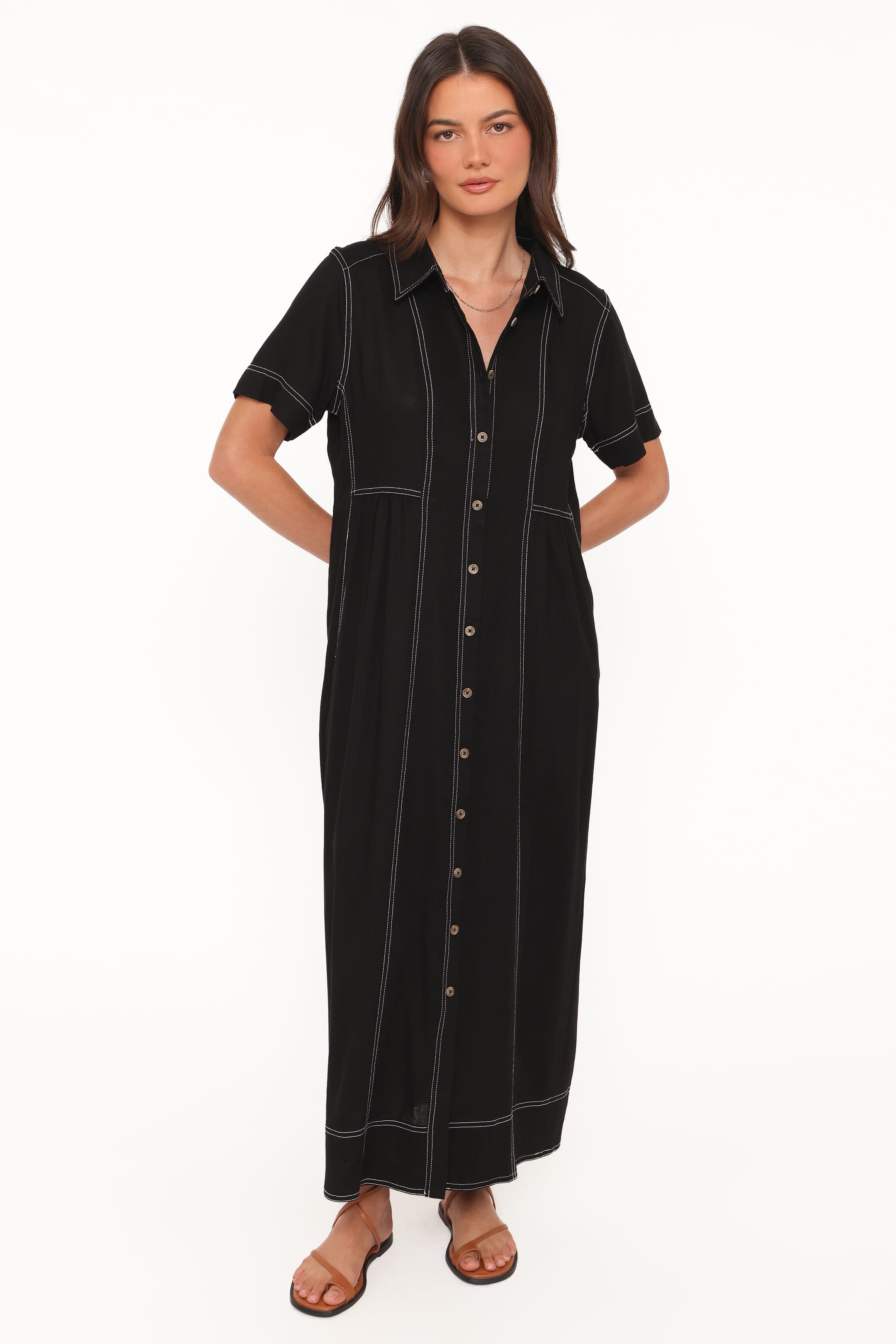 Petal and Pup USA DRESSES Wickson Maxi Dress - Black