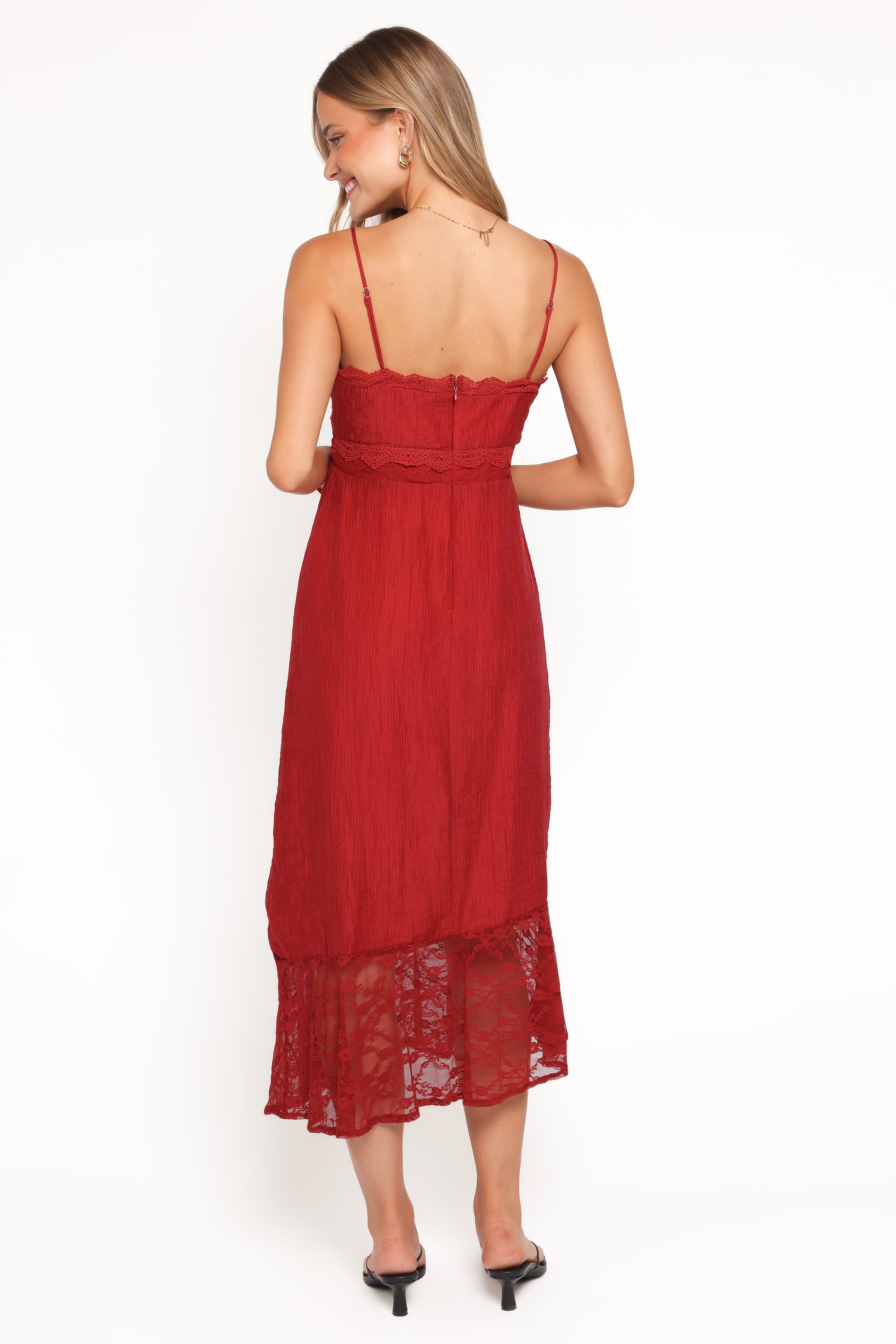 Petal and Pup USA DRESSES Winnie Maxi Dress - Red