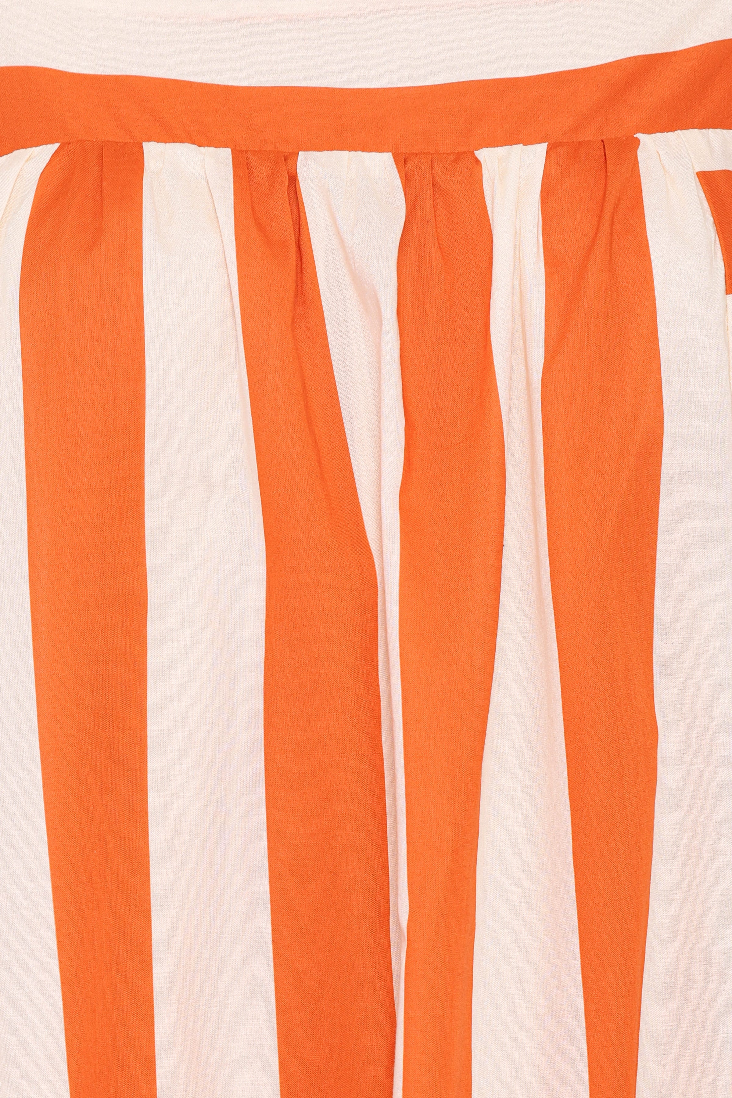 Petal and Pup USA DRESSES Yanika Maxi Dress - Orange/White Stripe