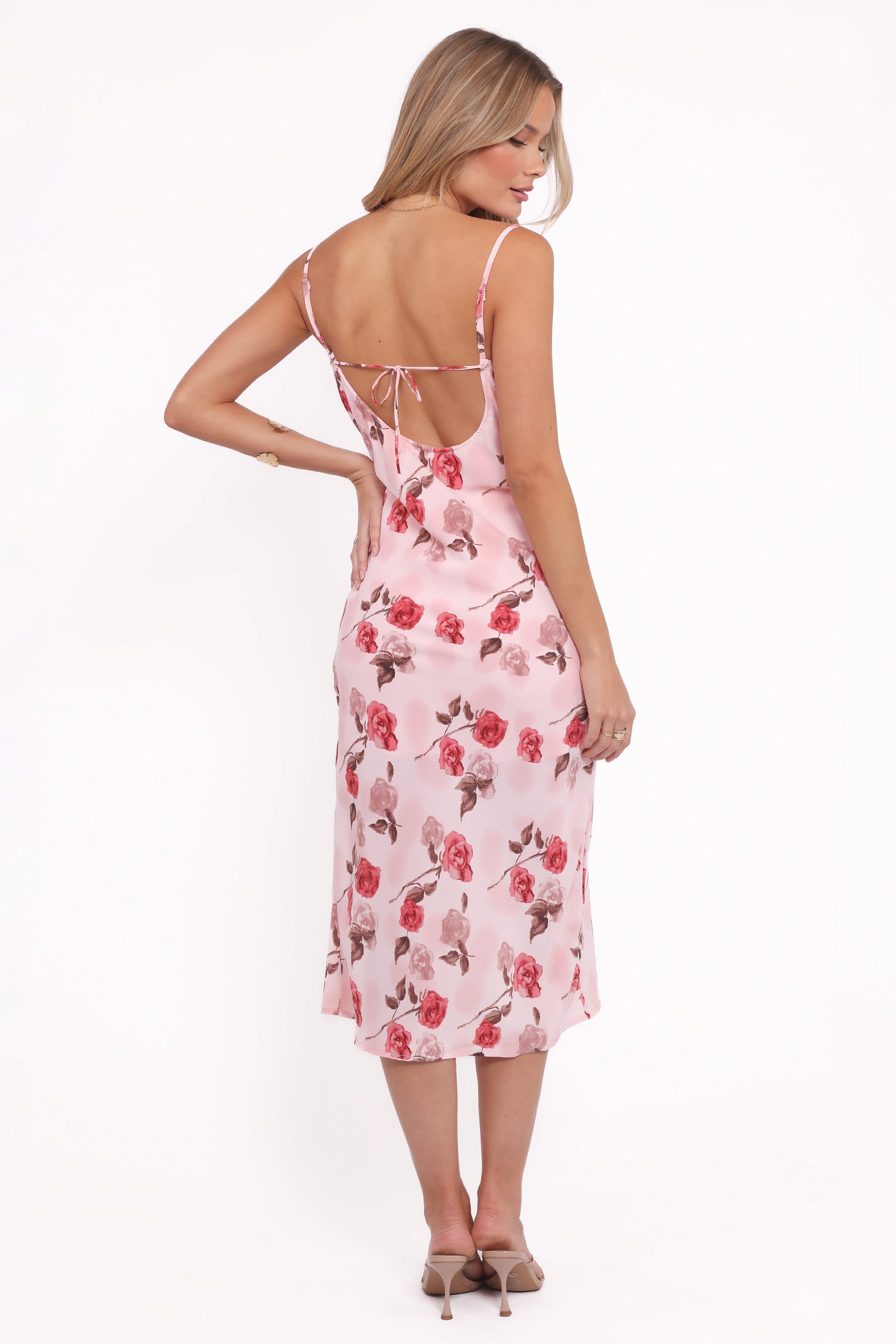 Petal and Pup USA DRESSES Yelena Dress - Pink Floral (Hold for Amazon)