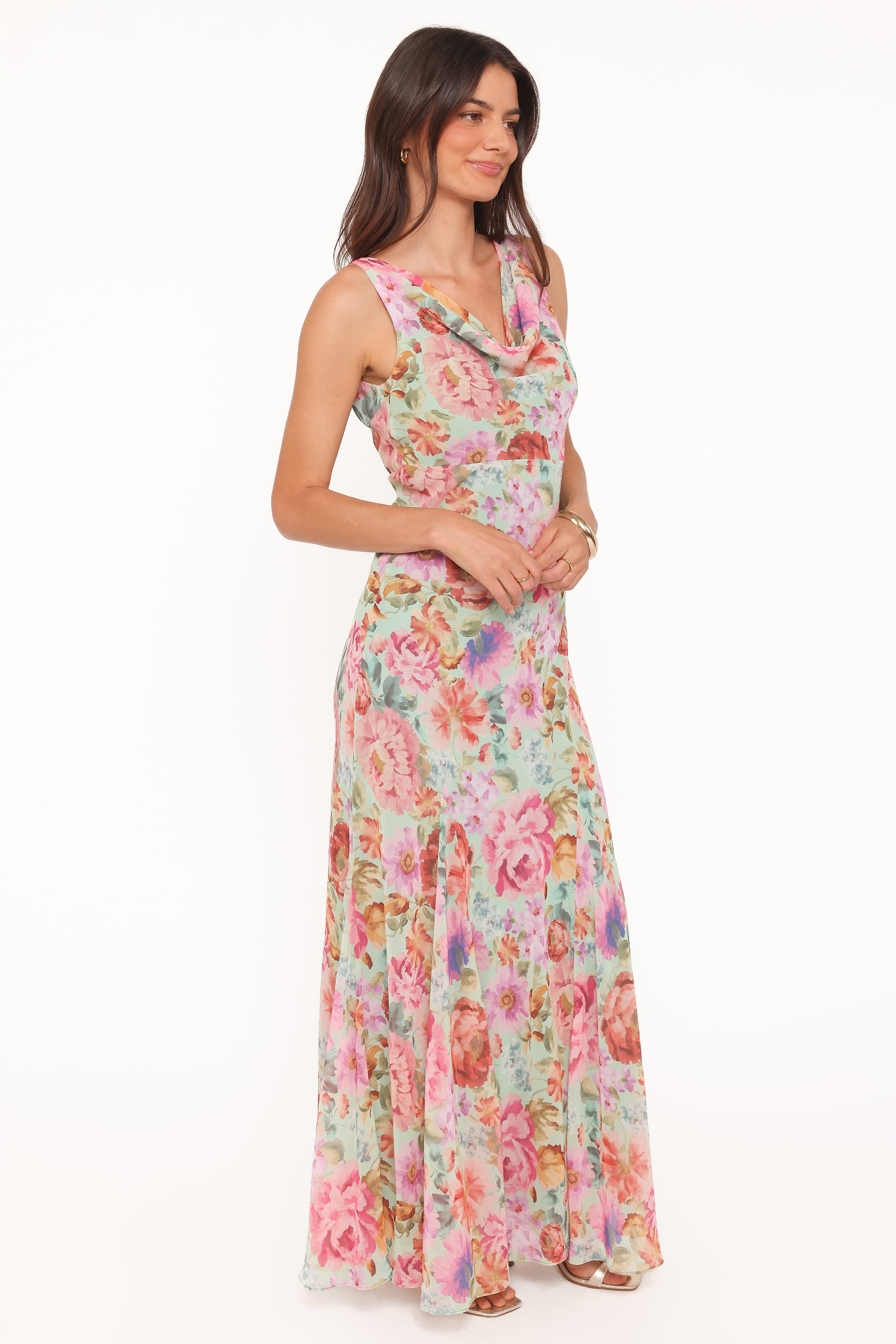Petal and Pup USA DRESSES Yovana Maxi Dress - Opal Bloom