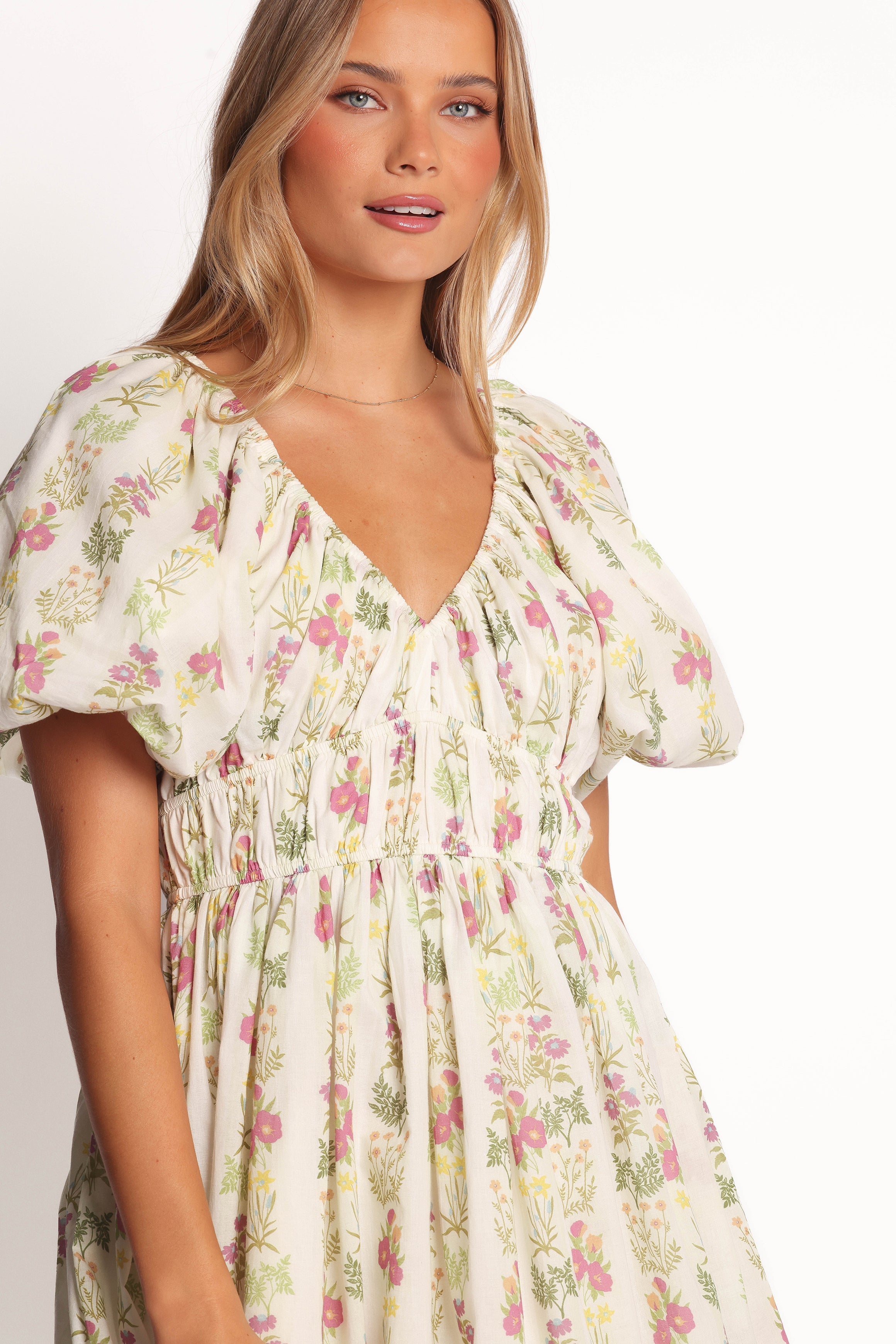 Petal and Pup USA DRESSES Zadie Mini Dress - Light Green