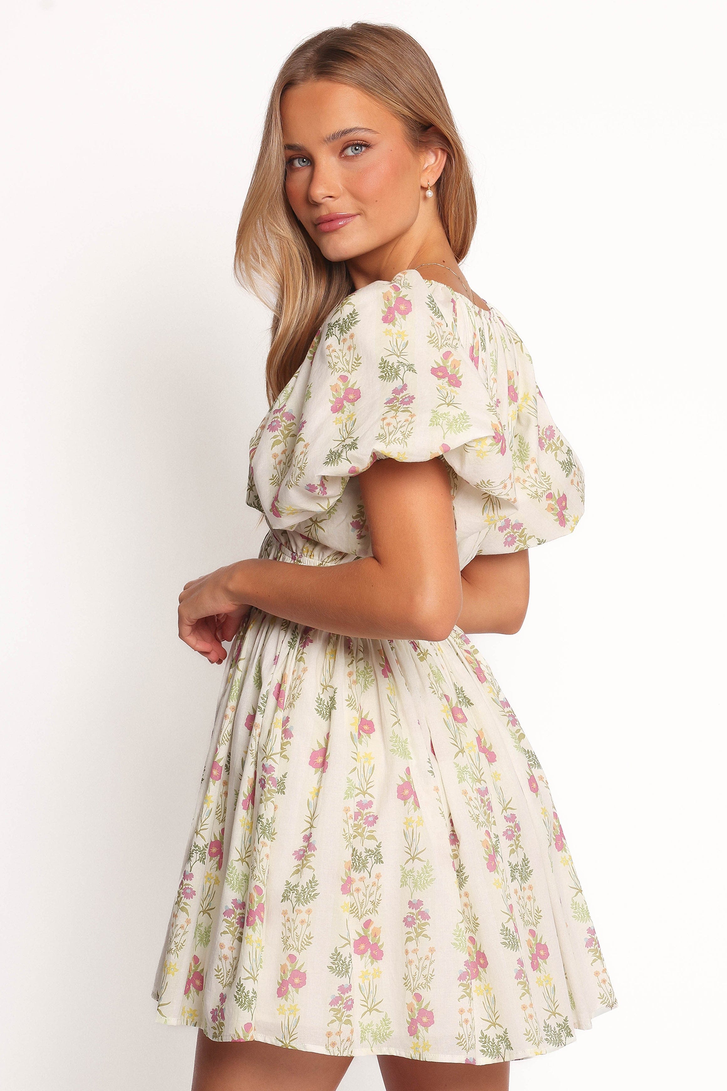 Petal and Pup USA DRESSES Zadie Mini Dress - Light Green