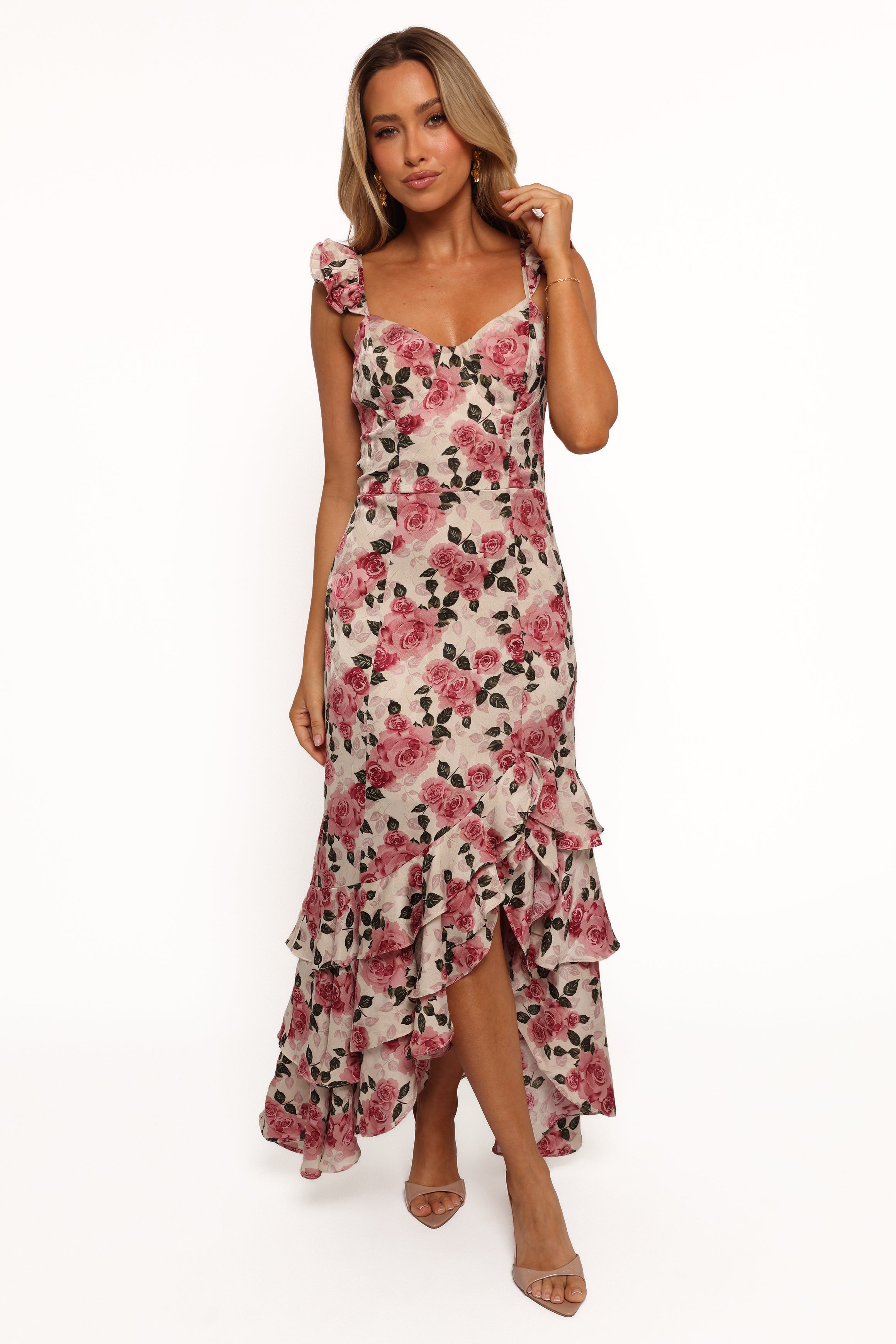 Petal and Pup USA DRESSES Zanie Maxi Dress - Rose Pink