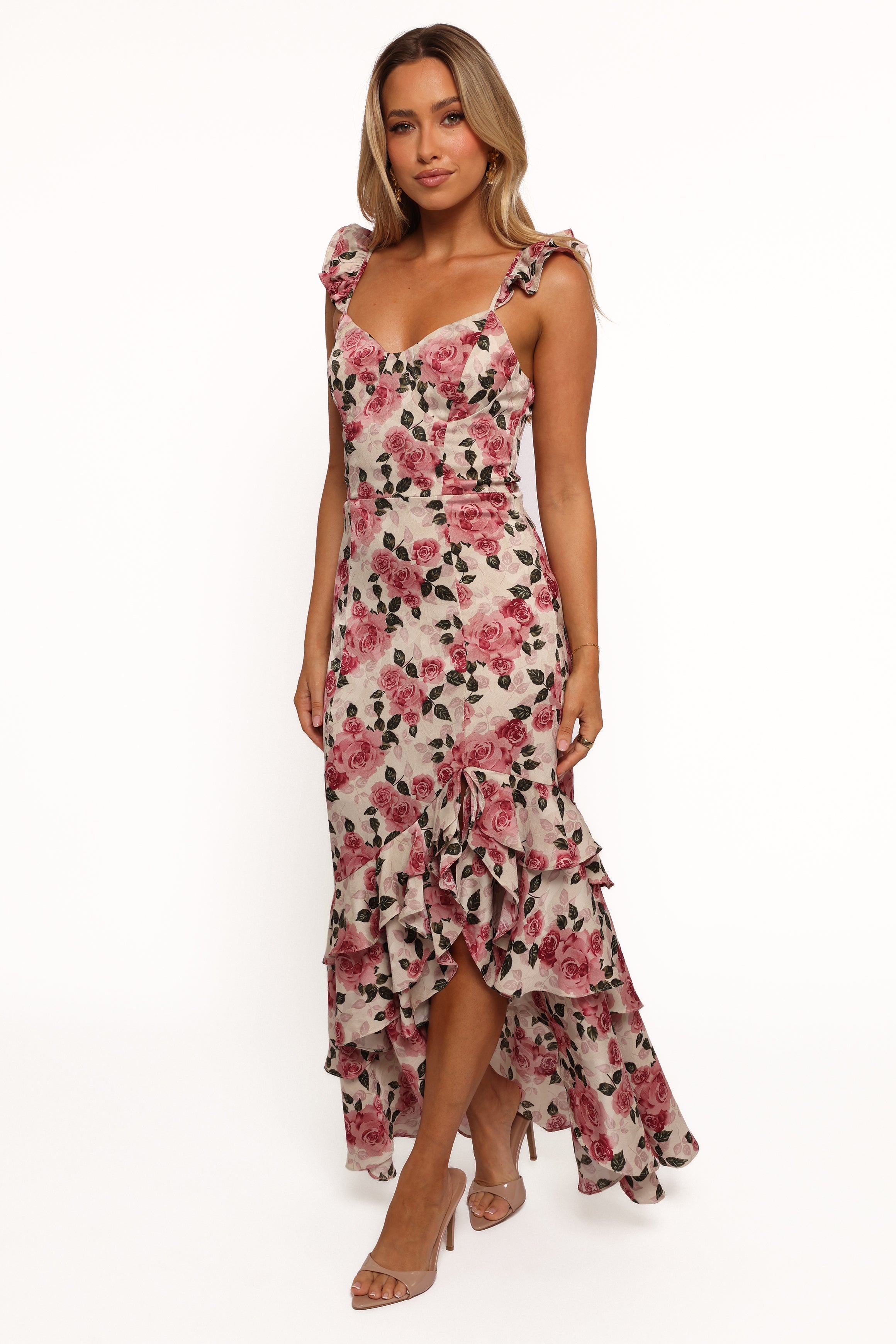 Petal and Pup USA DRESSES Zanie Maxi Dress - Rose Pink