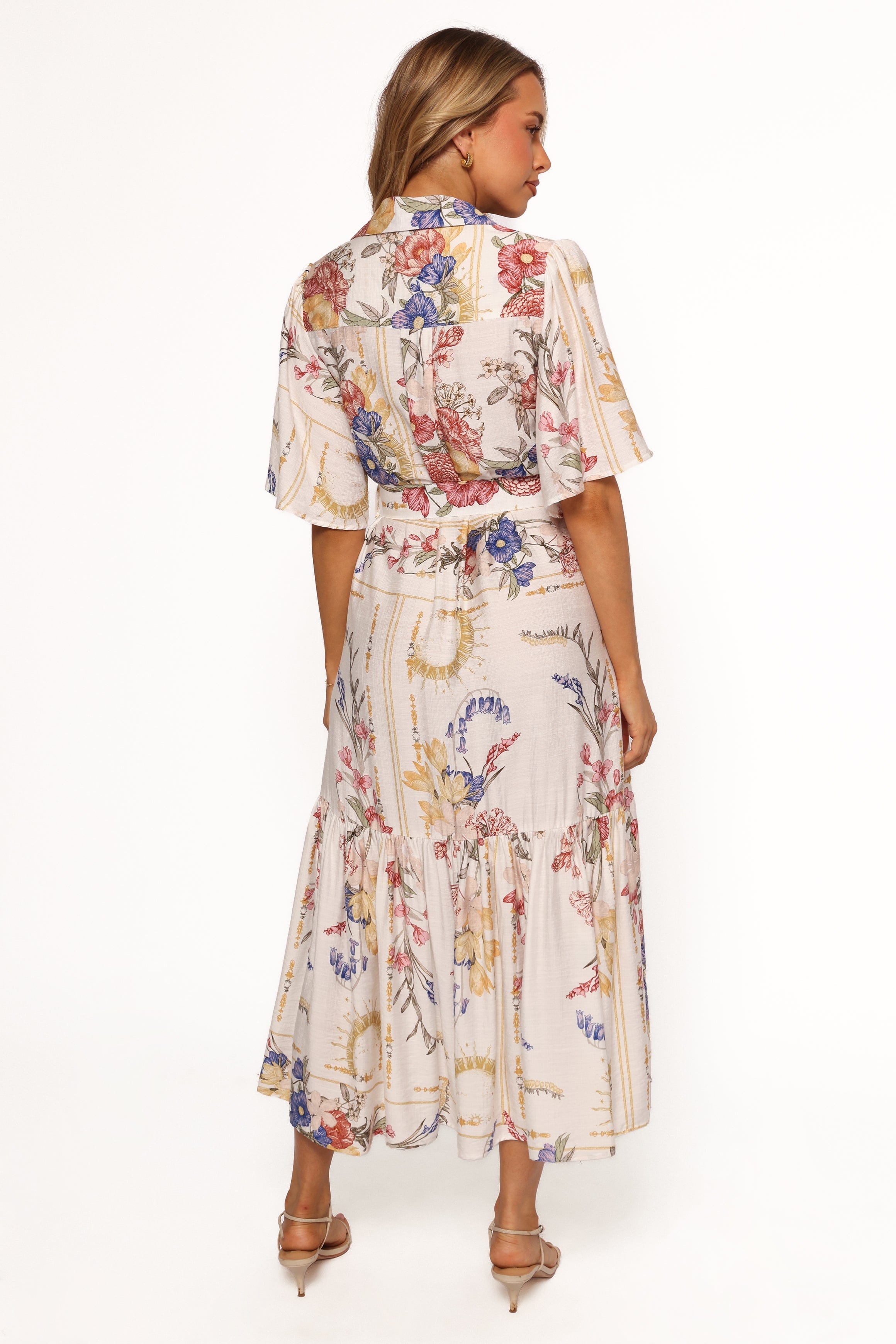Petal and Pup USA DRESSES Zaya Midi Dress - Floral