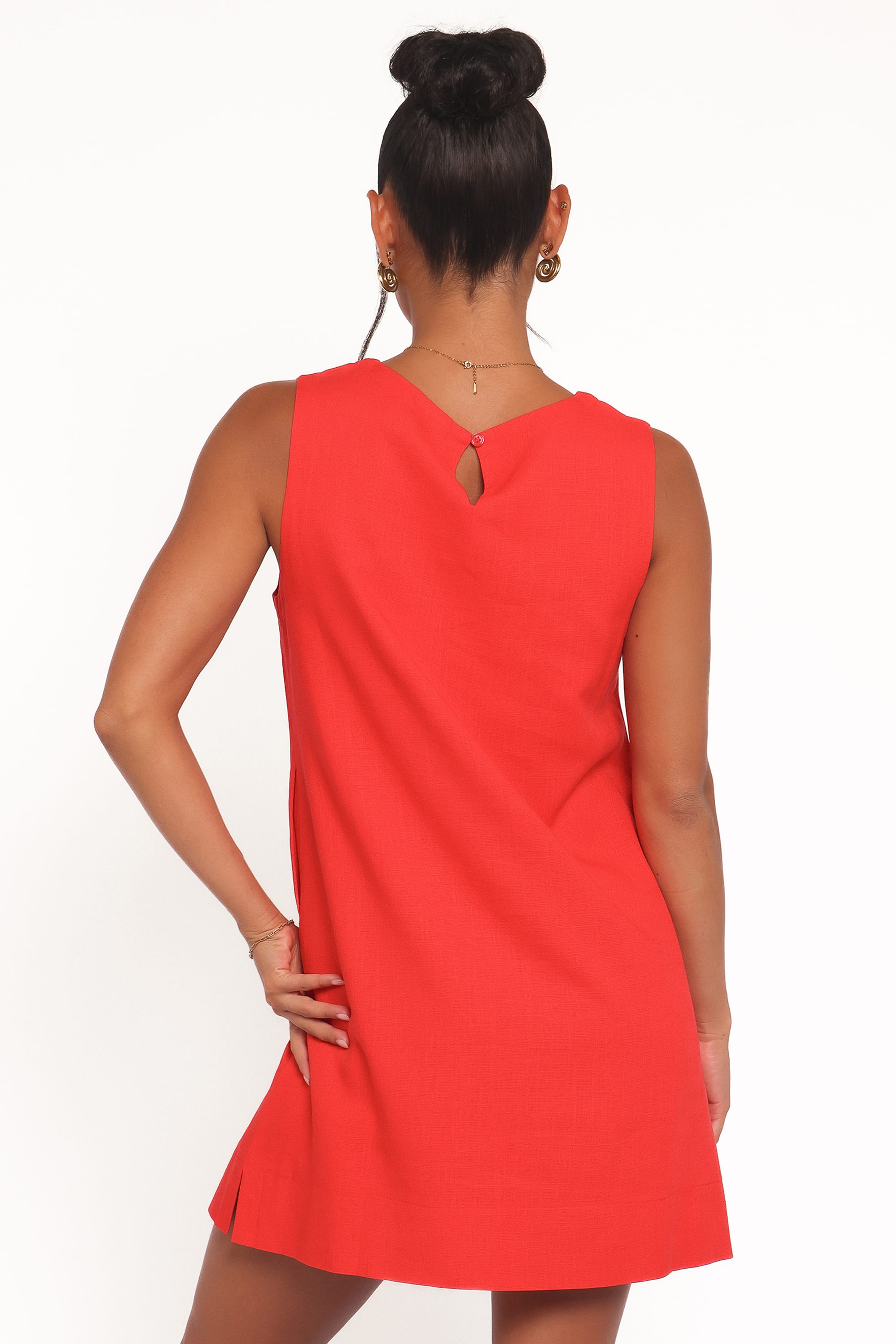 Petal and Pup USA DRESSES Zoe Mini Dress - Red