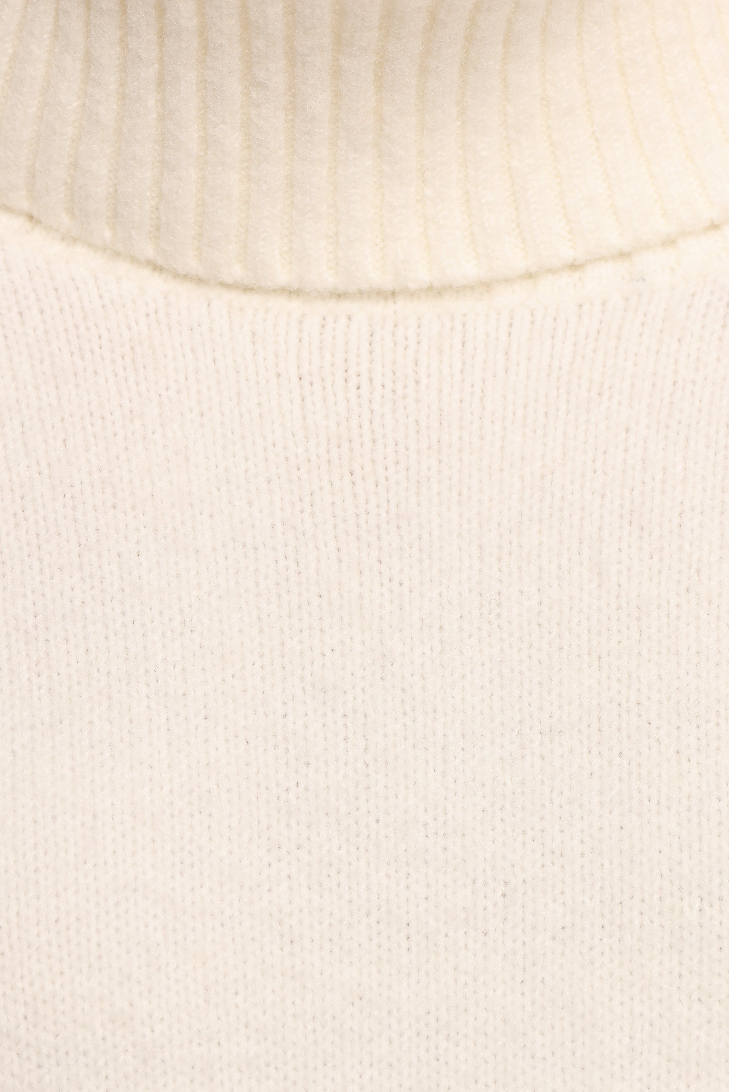 Petal and Pup USA KNITWEAR Bindy Cowlneck Knit Sweater - White