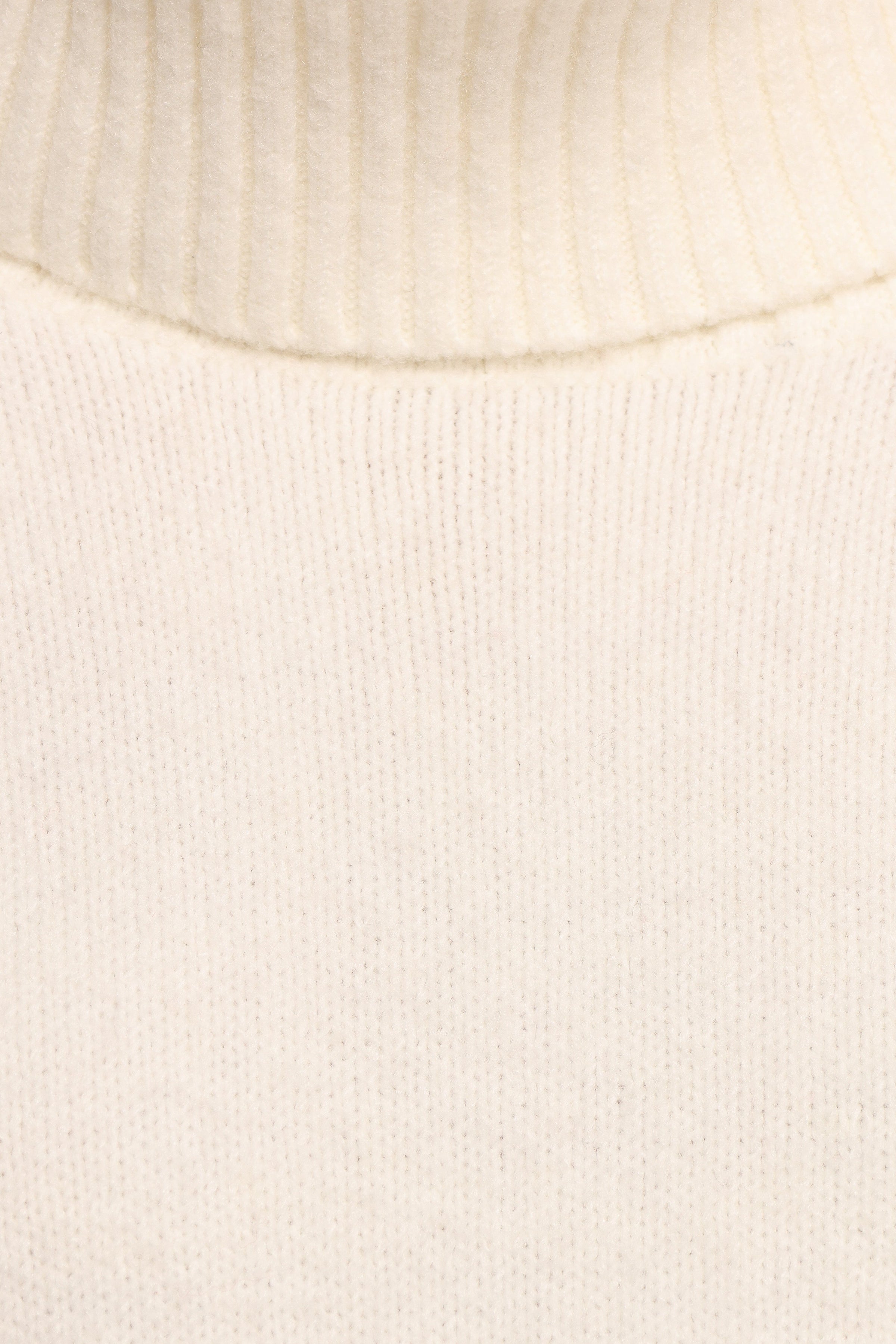Petal and Pup USA KNITWEAR Bindy Cowlneck Knit Sweater - White