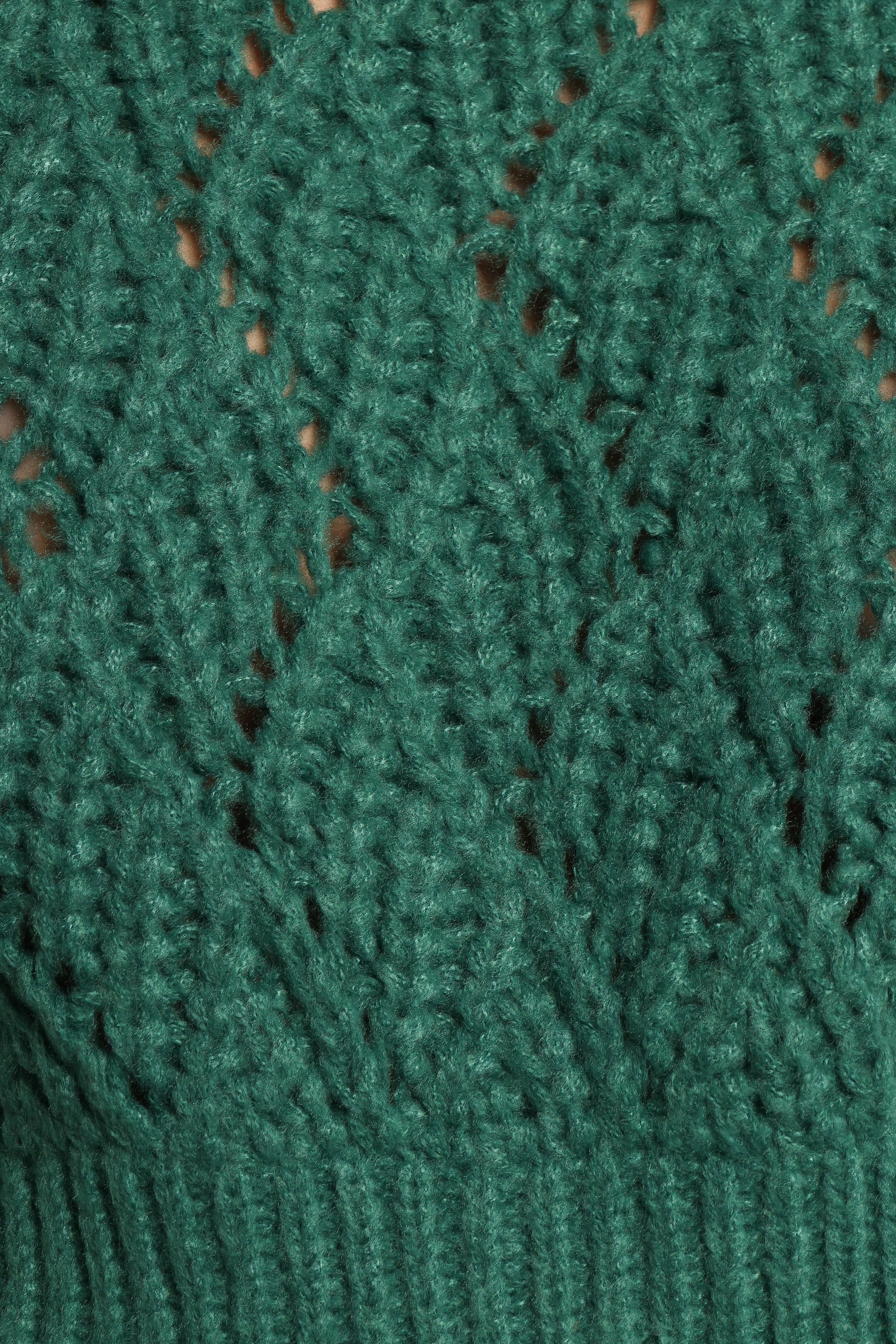 Petal and Pup USA KNITWEAR Birdie Tie Side Knit Sweater - Emerald (Hold for Rack)