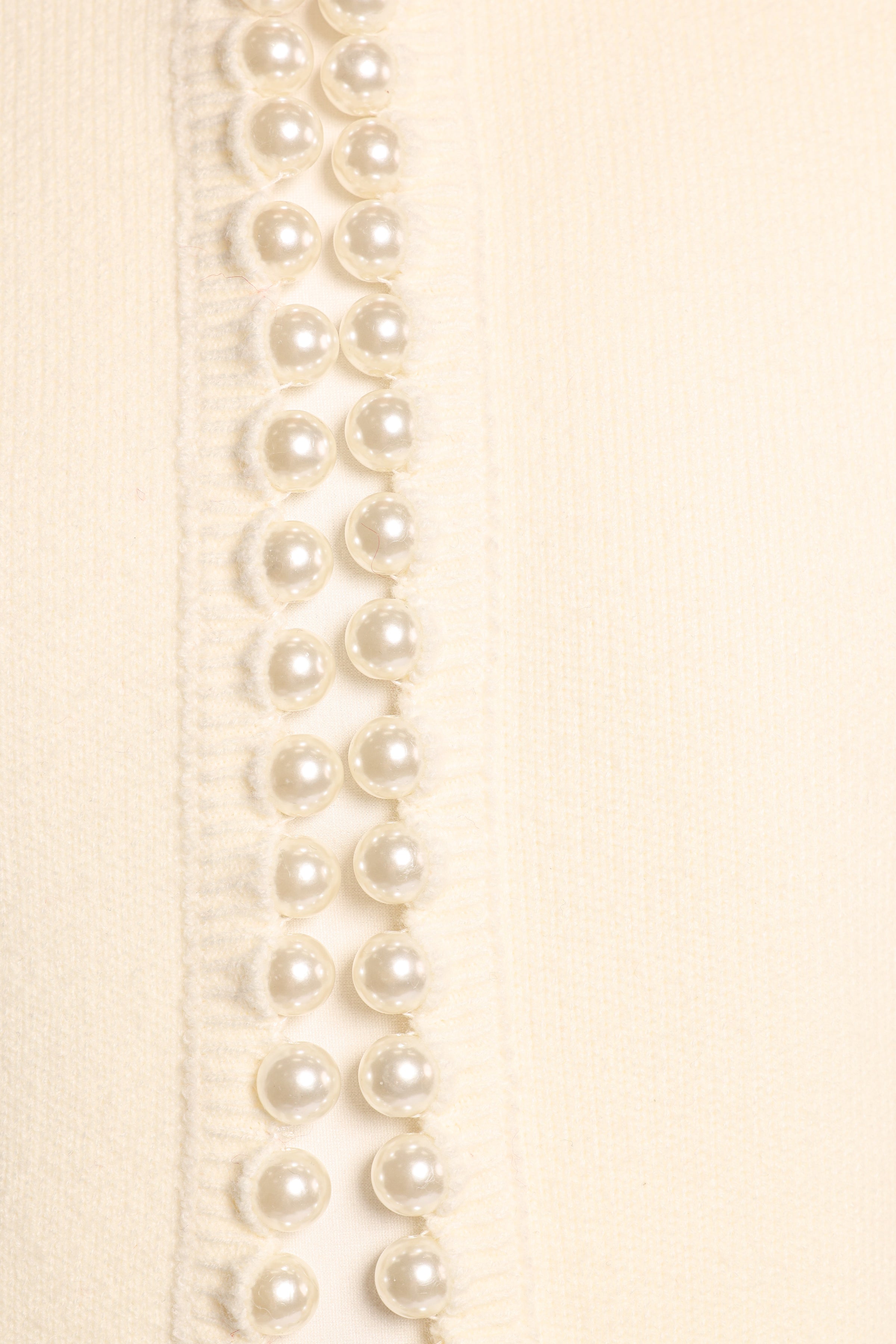 Petal and Pup USA KNITWEAR Bloom Pearl Knit Cardigan - Cream