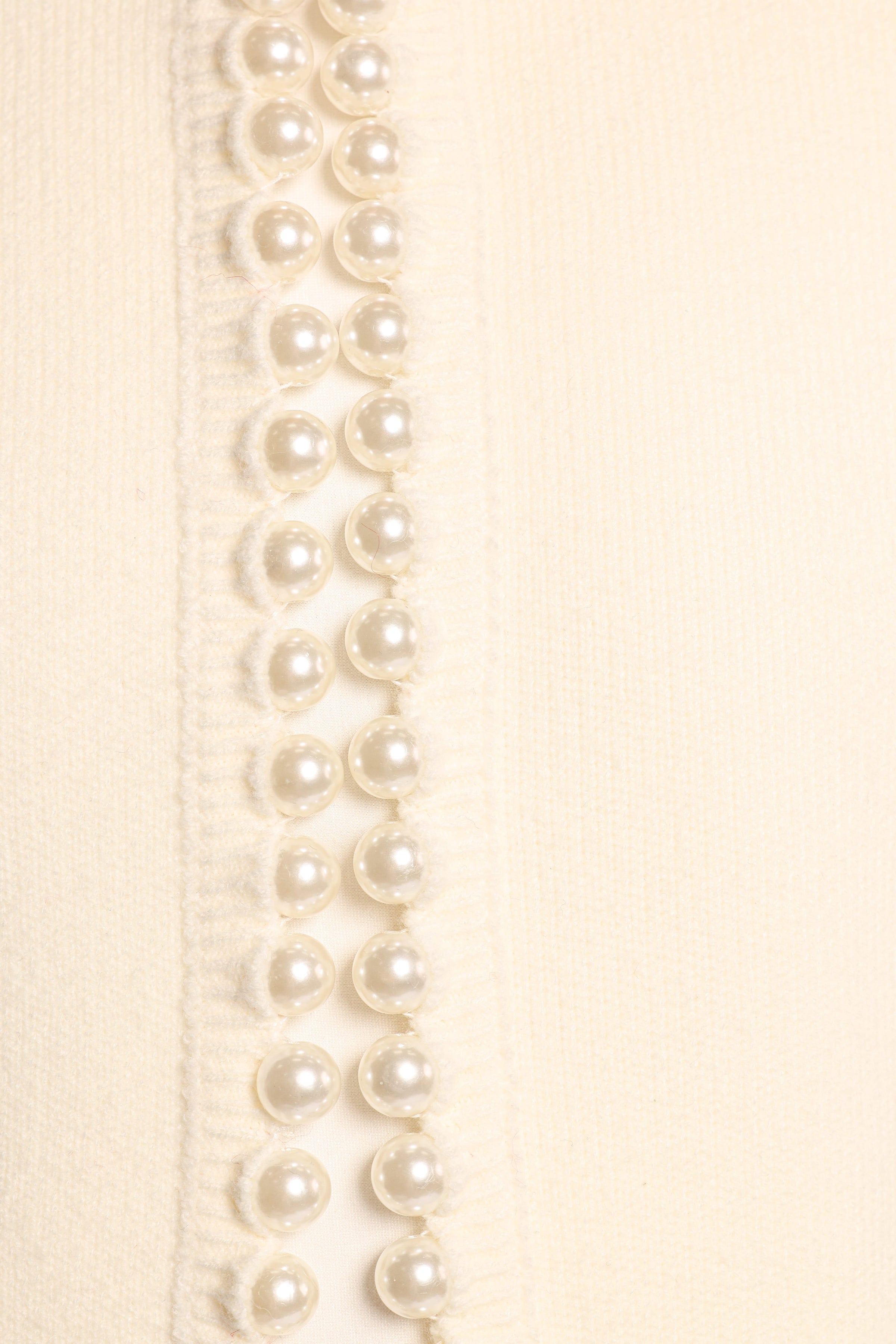 Petal and Pup USA KNITWEAR Bloom Pearl Knit Cardigan - Cream