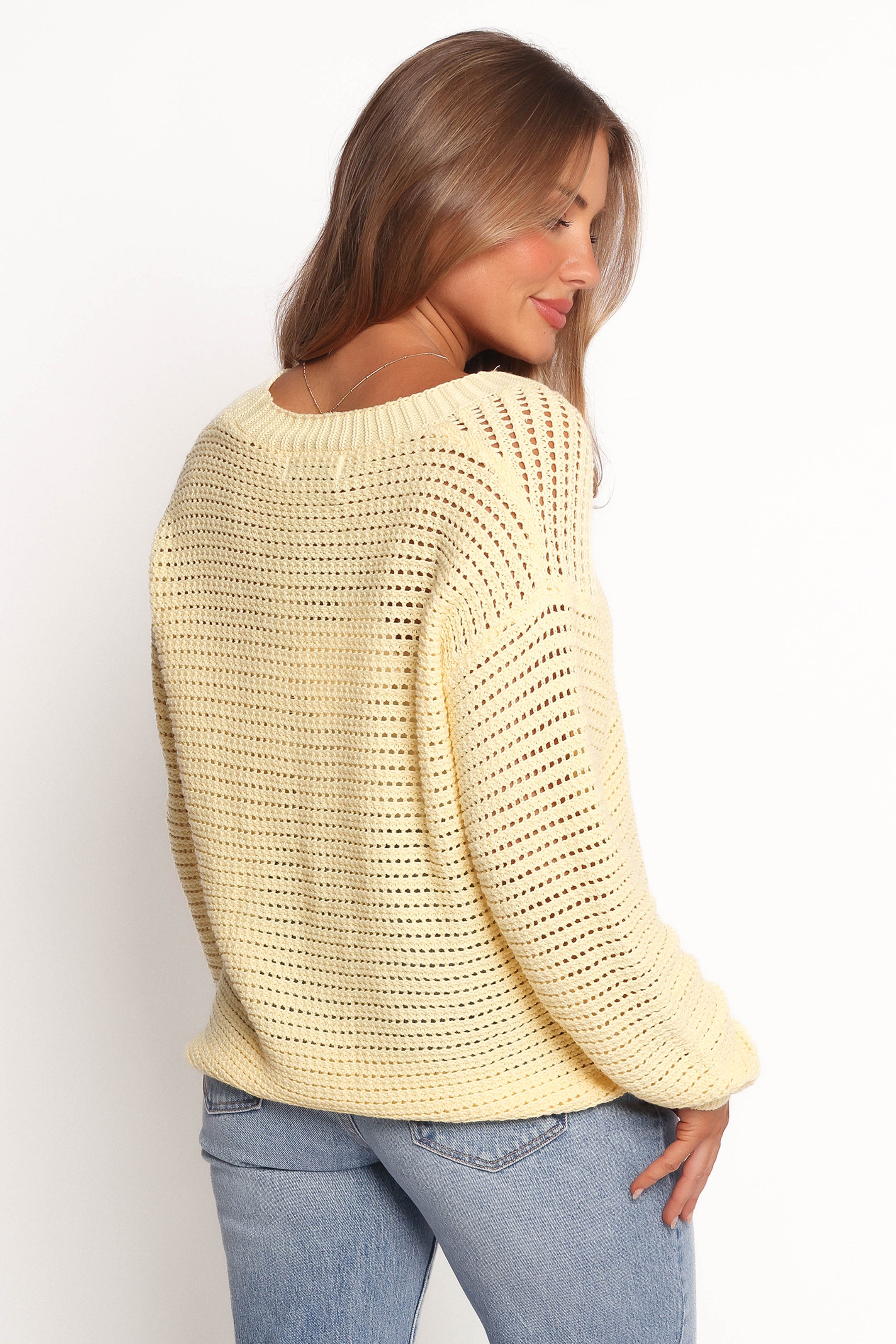 Petal and Pup USA KNITWEAR Carrie Button Front Cardigan - Yellow