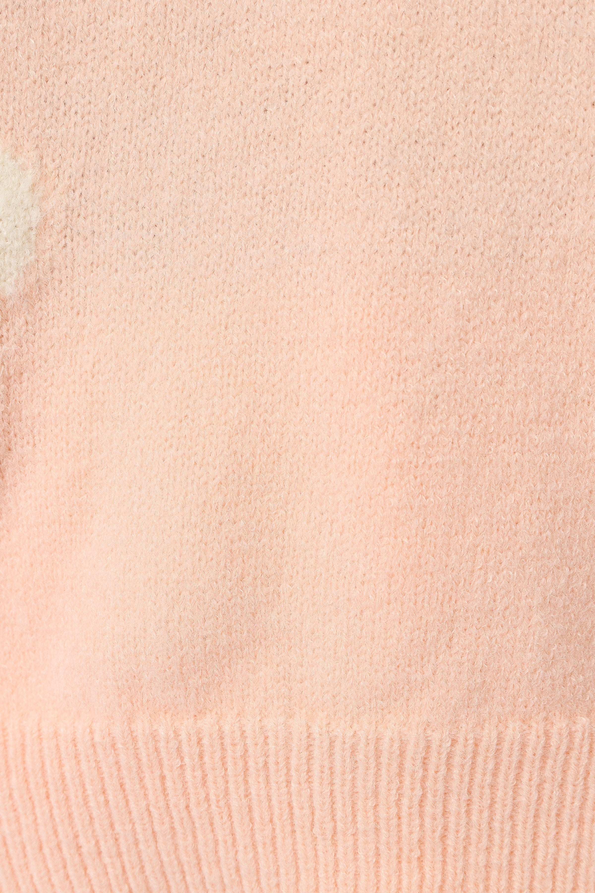 Petal and Pup USA KNITWEAR Charlie Flower Knit Sweater - Pink