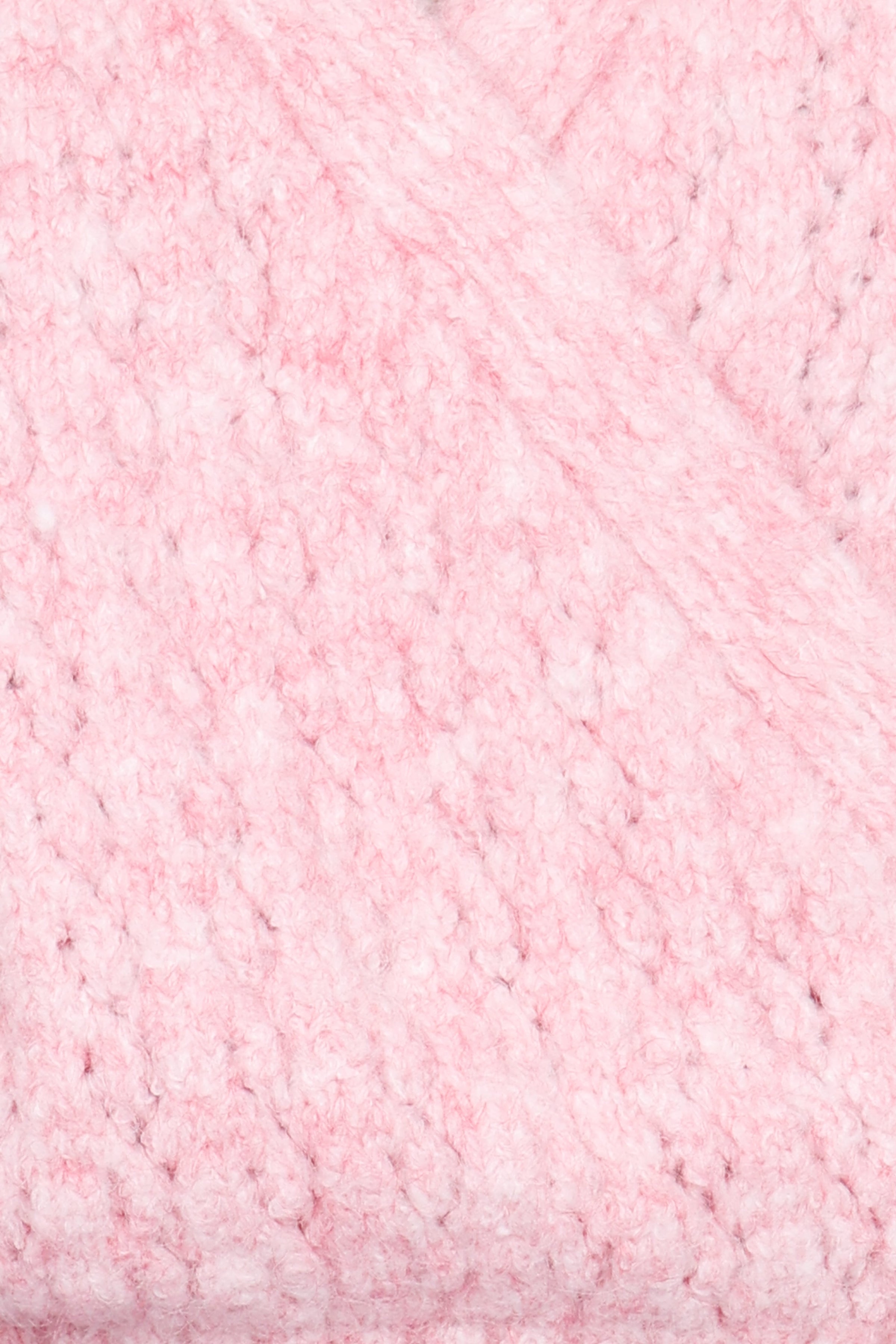 Petal and Pup USA KNITWEAR Etta Ballet Wrap Knit Sweater - Pink