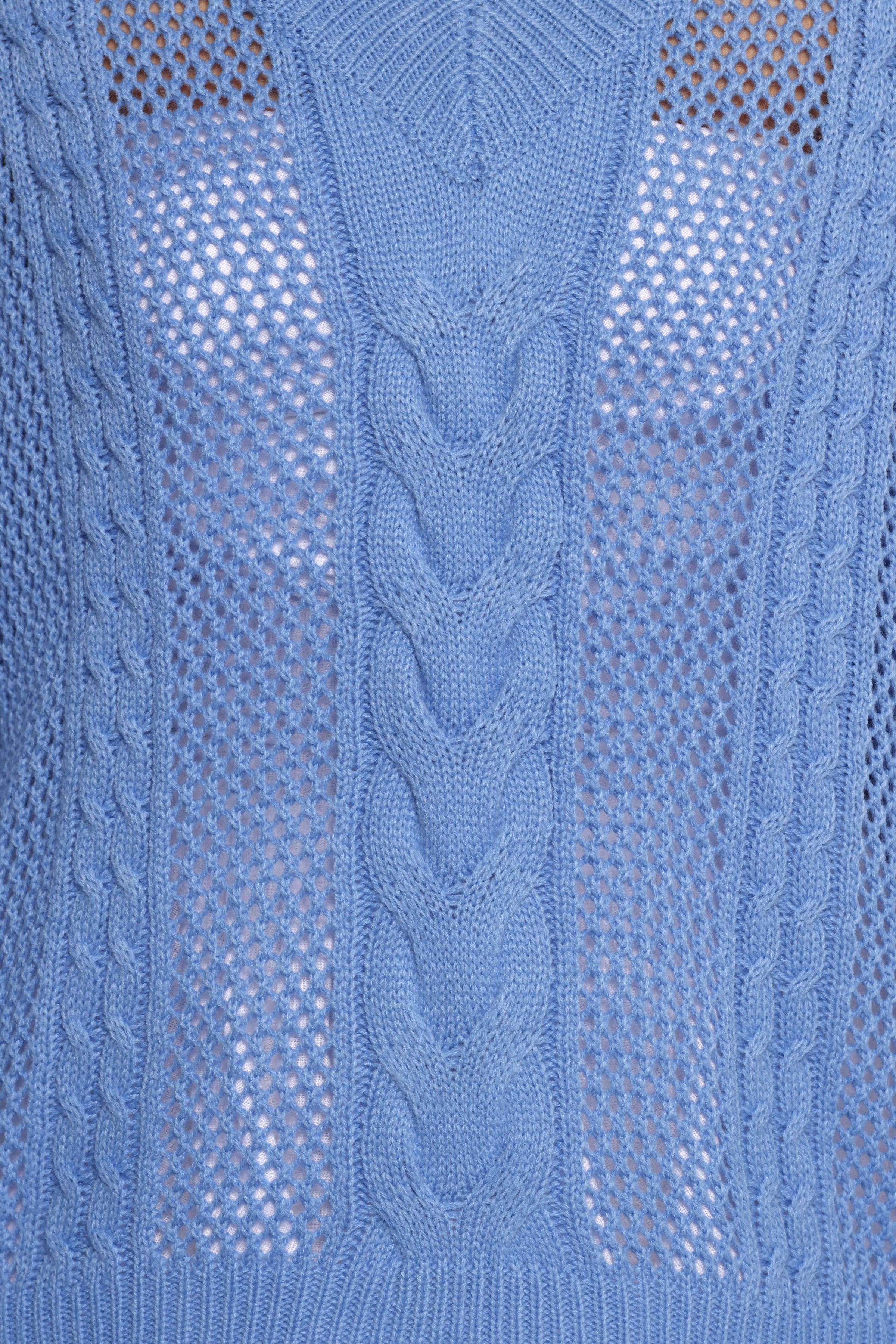 Petal and Pup USA KNITWEAR Janie Knit Sweater - Blue
