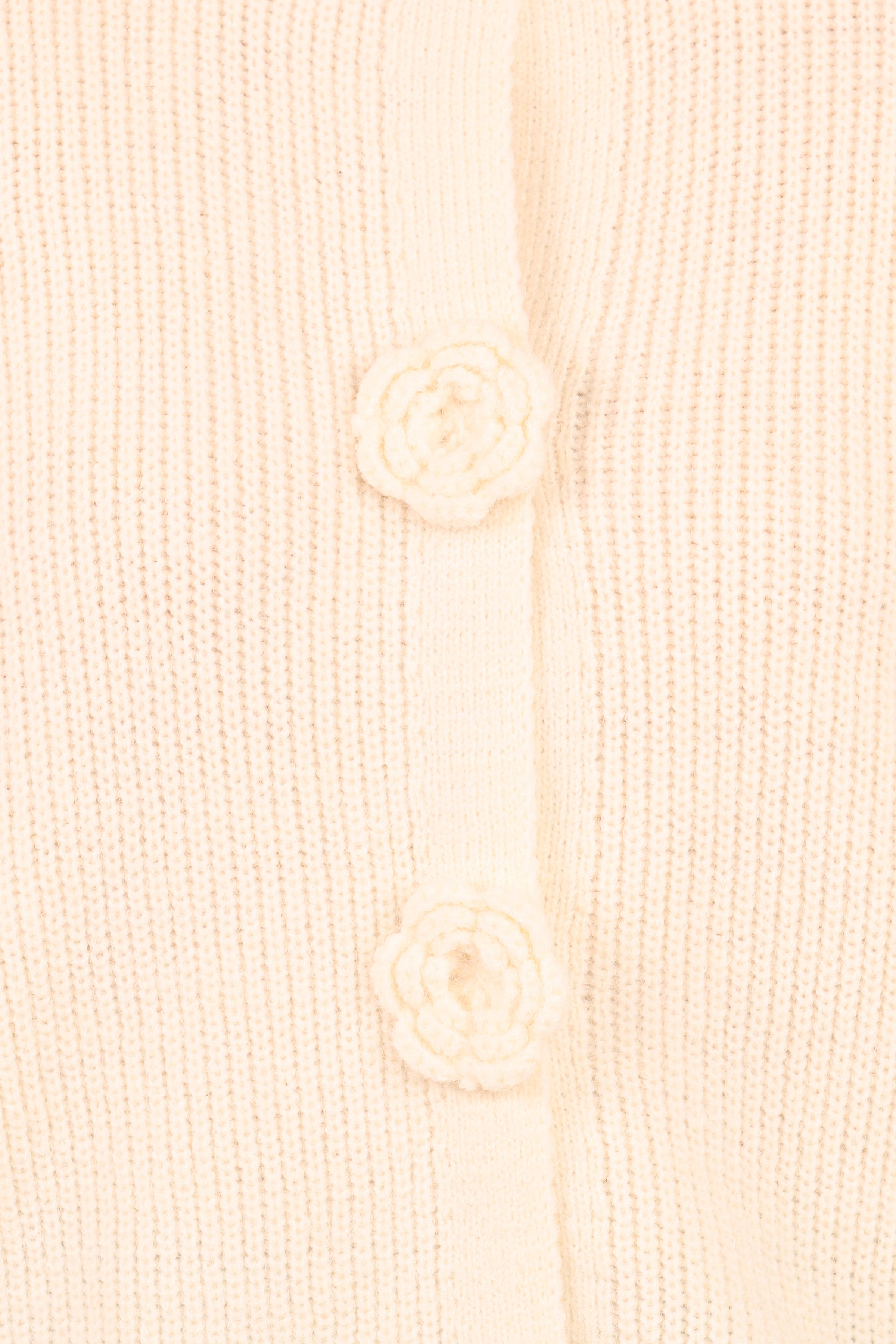 Petal and Pup USA KNITWEAR Jones Rosette Cardigan - Cream