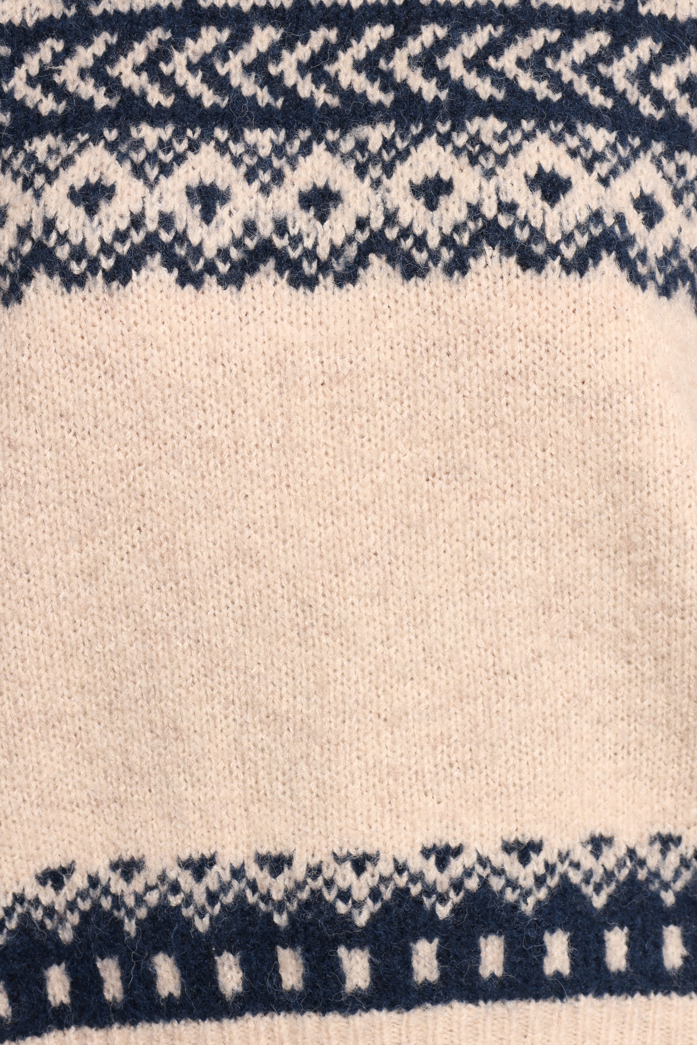 Petal and Pup USA KNITWEAR Lincoln Fair Isle Knit Sweater - Navy