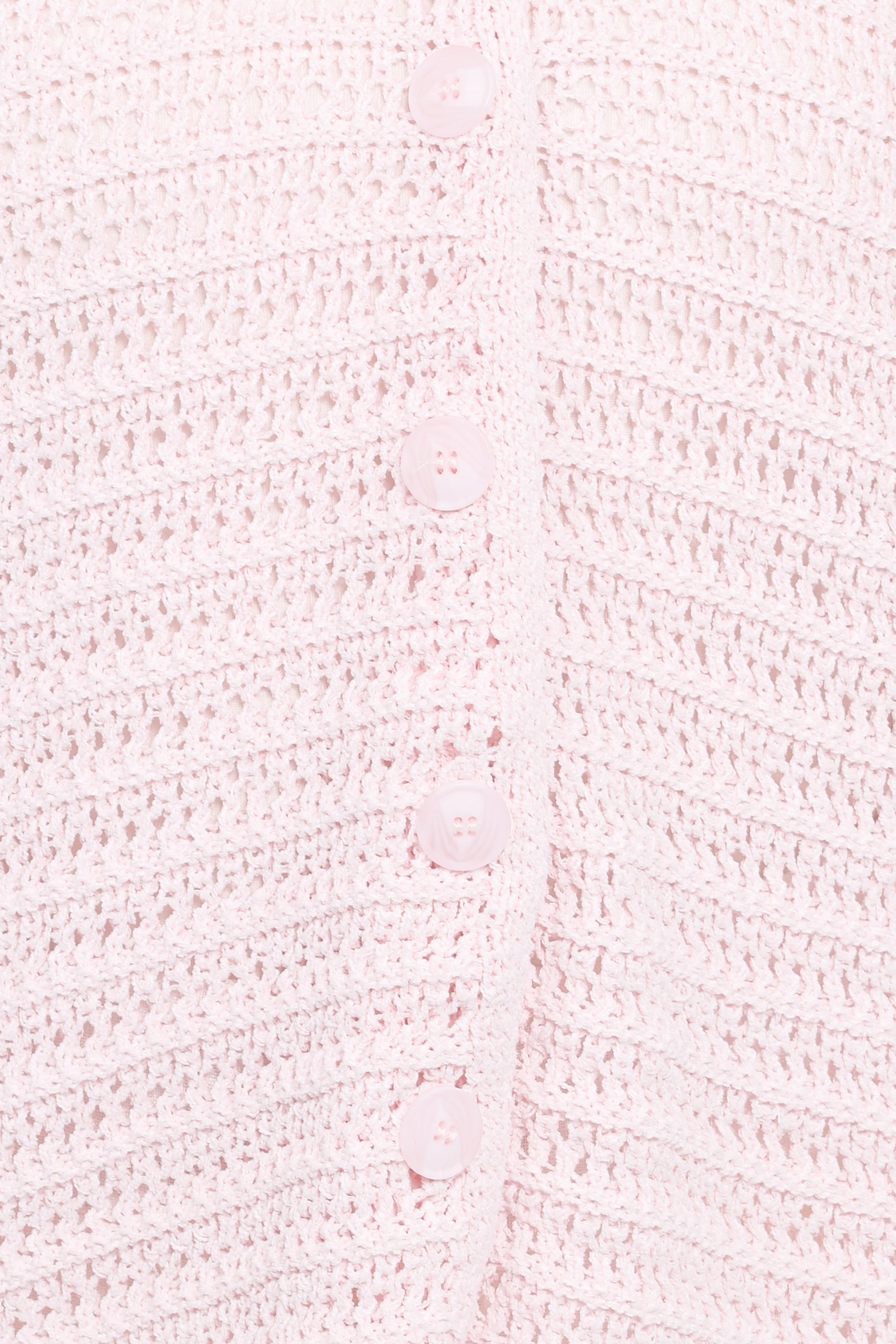 Petal and Pup USA KNITWEAR Lyra Large Collar Cardigan - Pale Pink