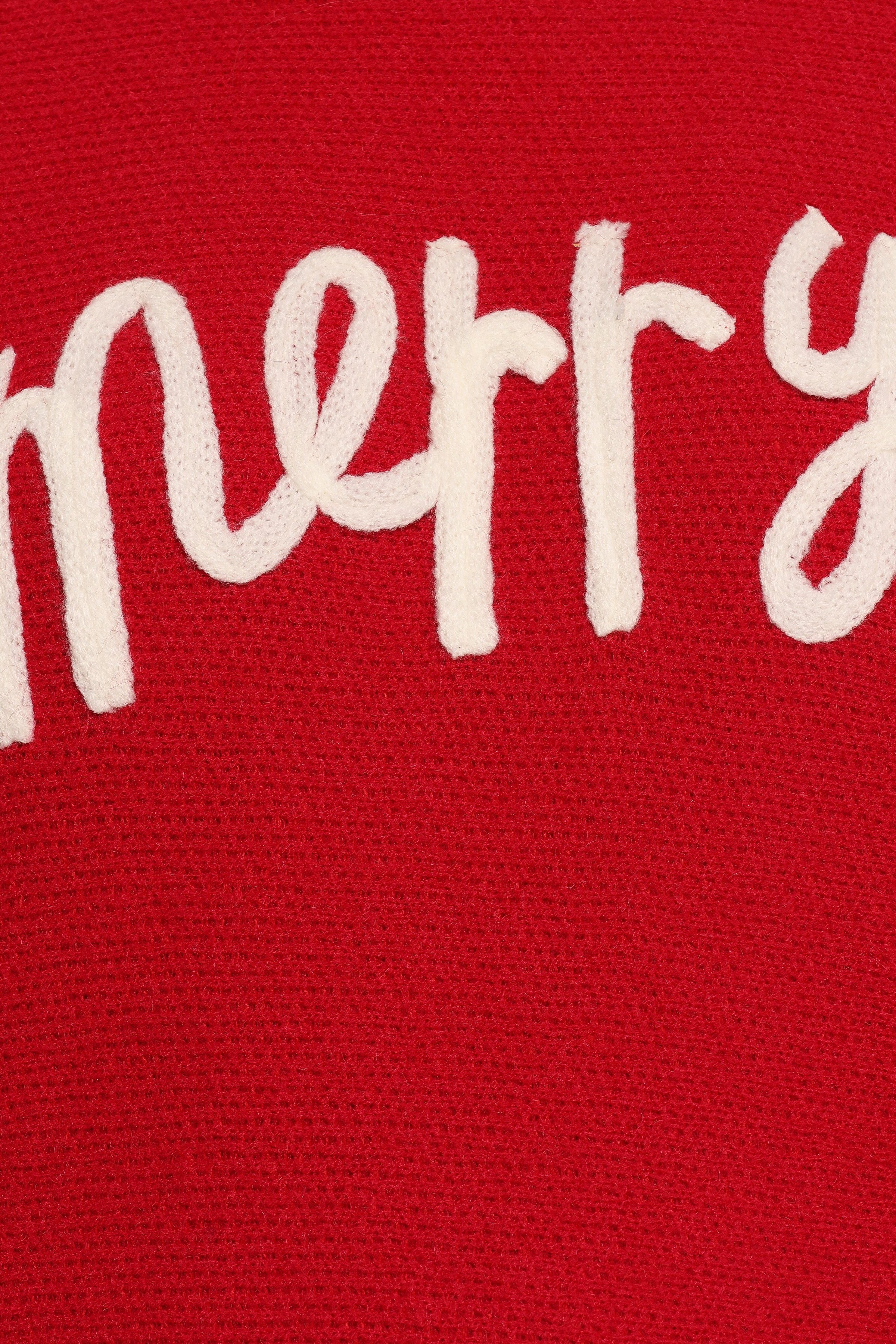 Petal and Pup USA KNITWEAR Merry Turtleneck Knit Sweater - Red/White