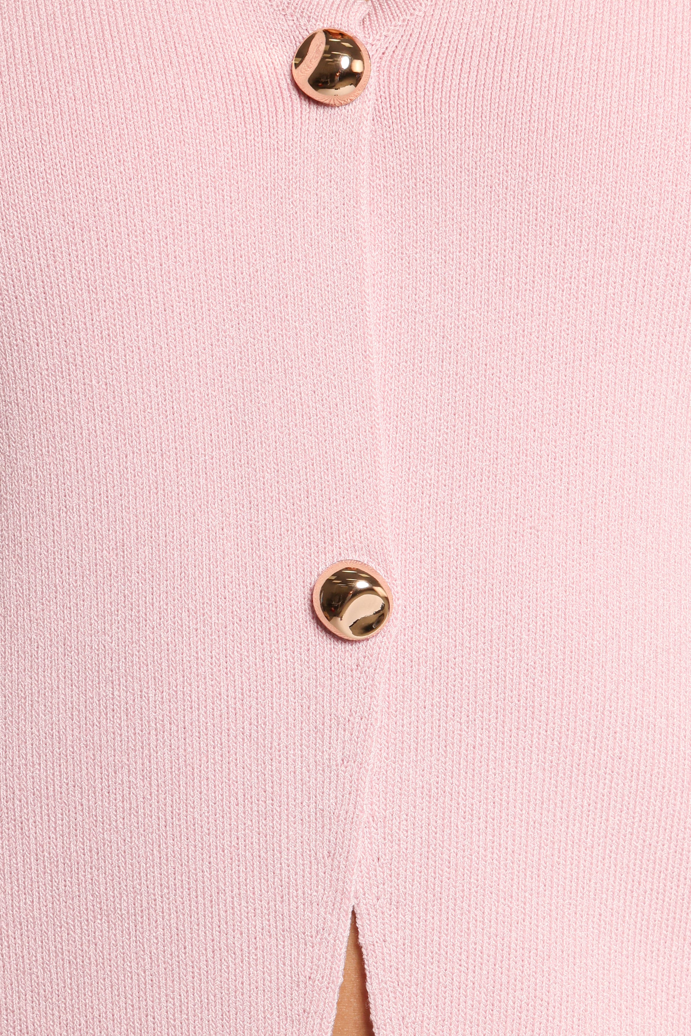 Petal and Pup USA KNITWEAR Perla Knit Cardigan - Pink