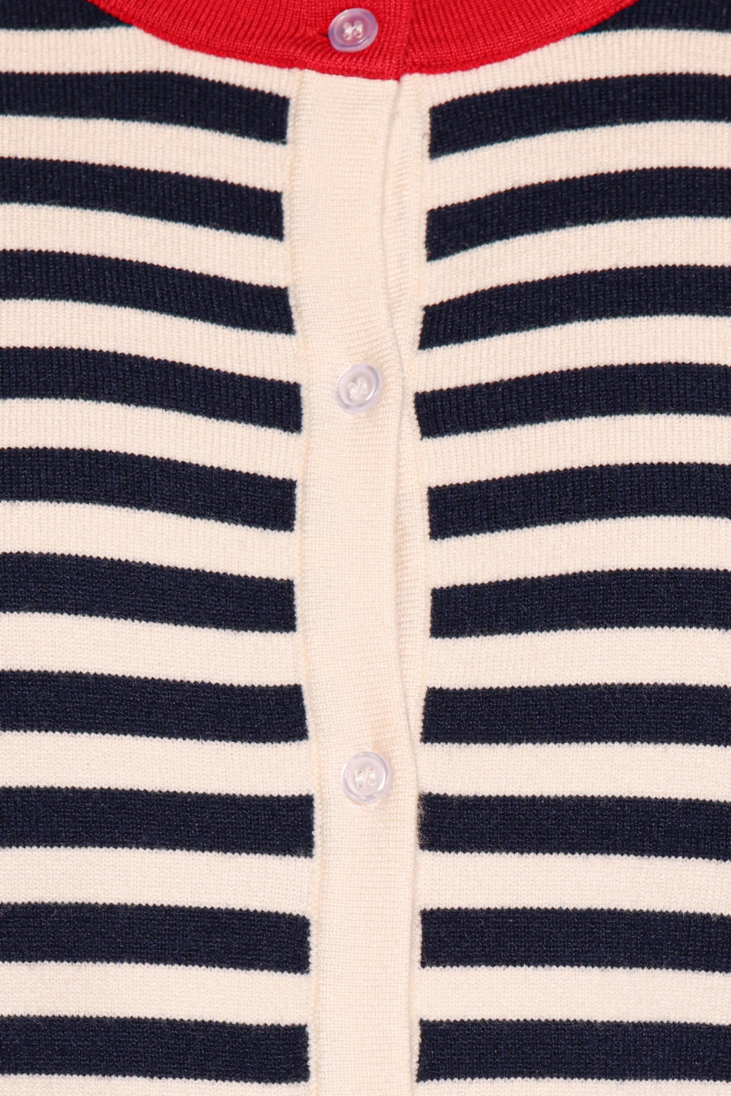 Petal and Pup USA KNITWEAR Scout Stripe Cardigan - Blue Stripe (Hold for Rack)