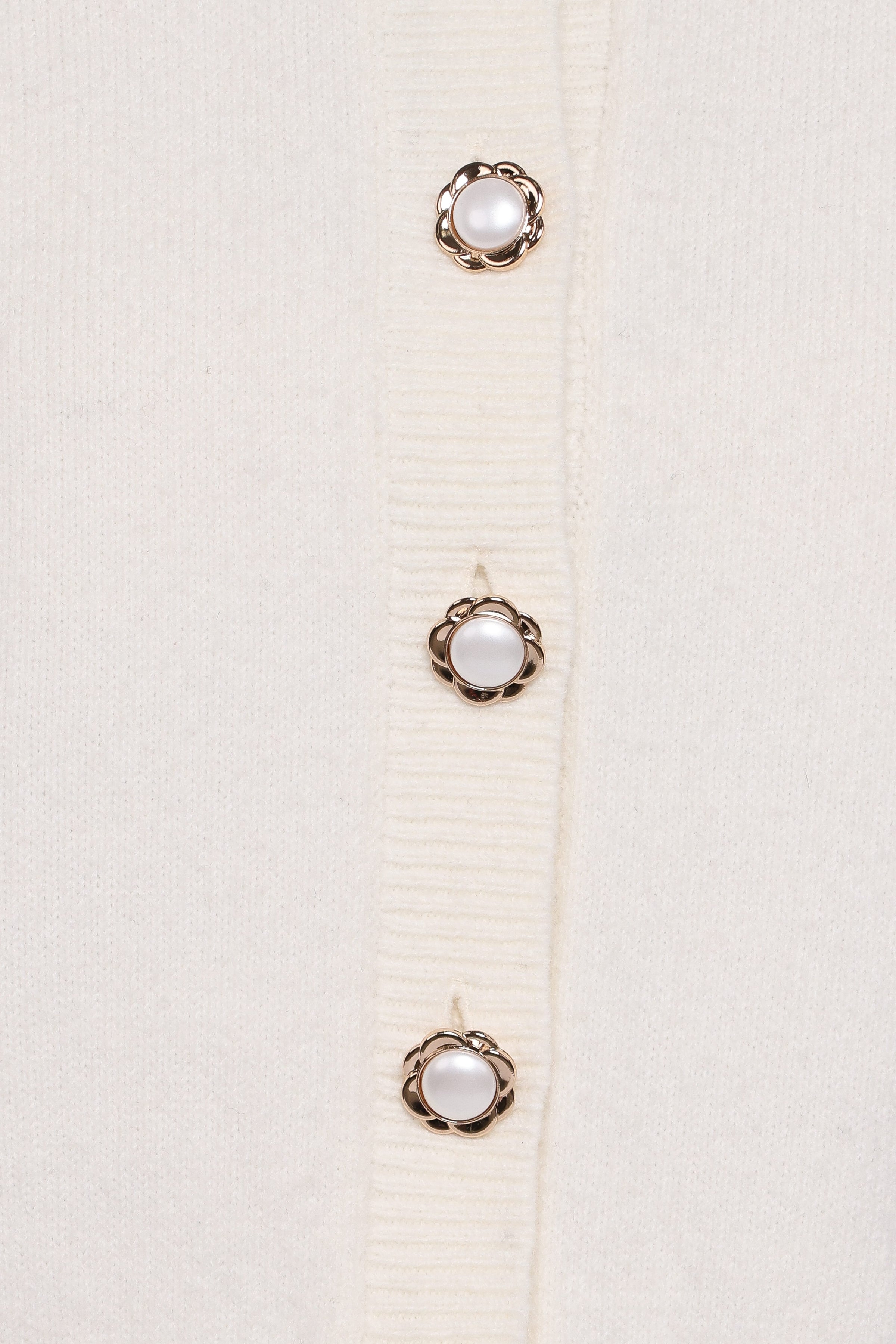 Petal and Pup USA KNITWEAR Thelma Trumpet Sleeve Cardigan - Cream