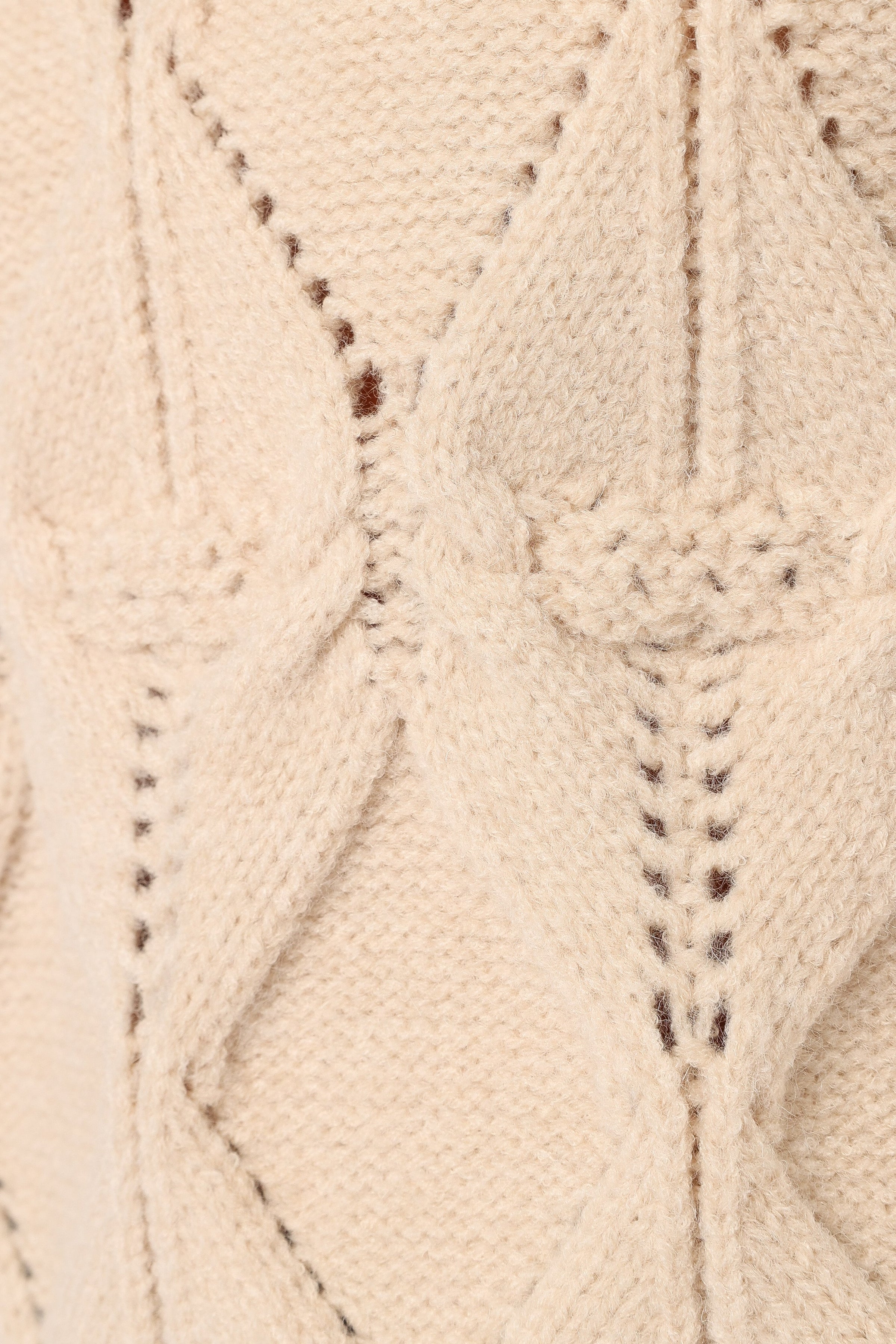 Petal and Pup USA KNITWEAR Zephie Sleeveless Tie Side Knit Sweater - Light Taupe