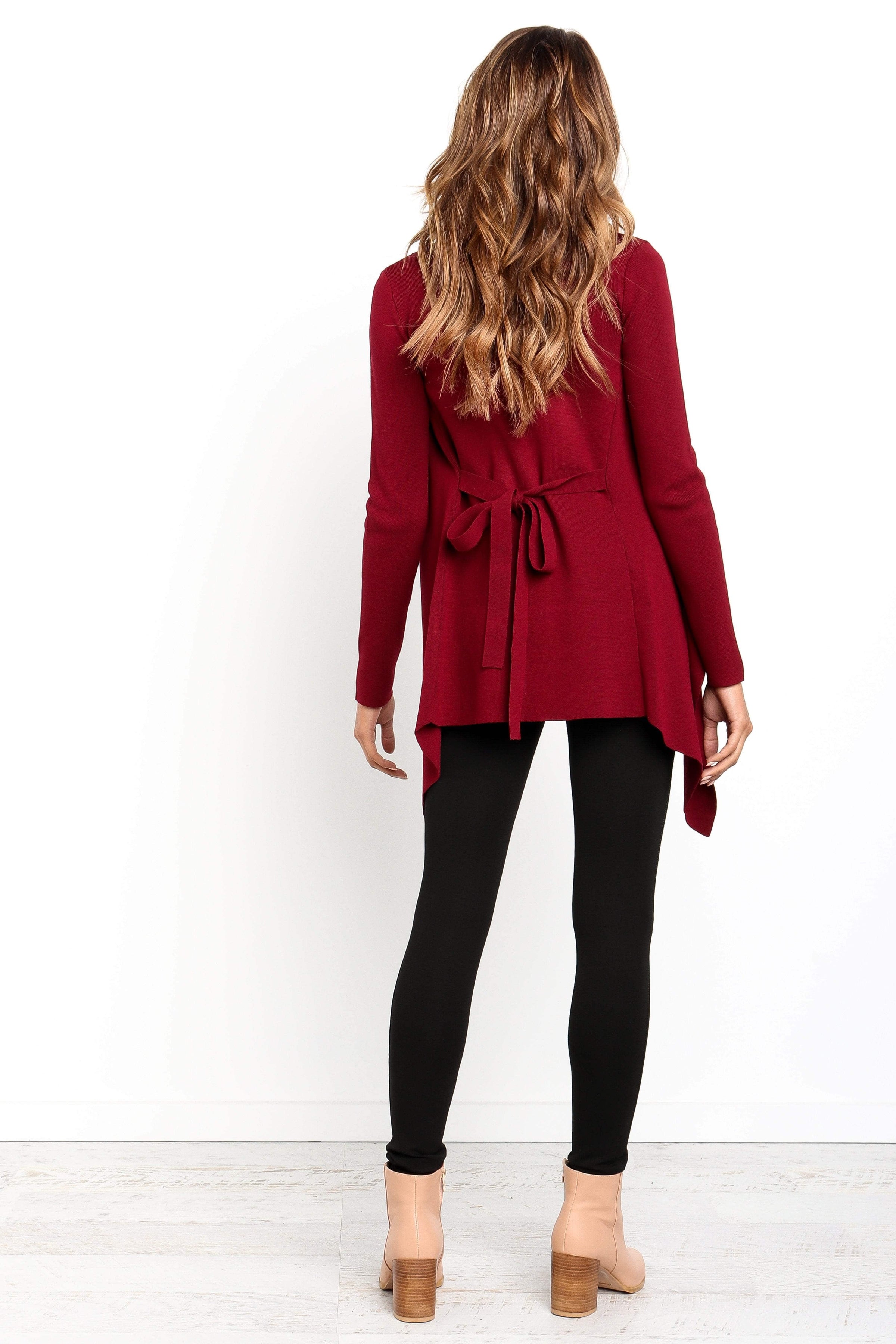 Petal and Pup USA KNITWEAR Zimmer Cardigan - Berry