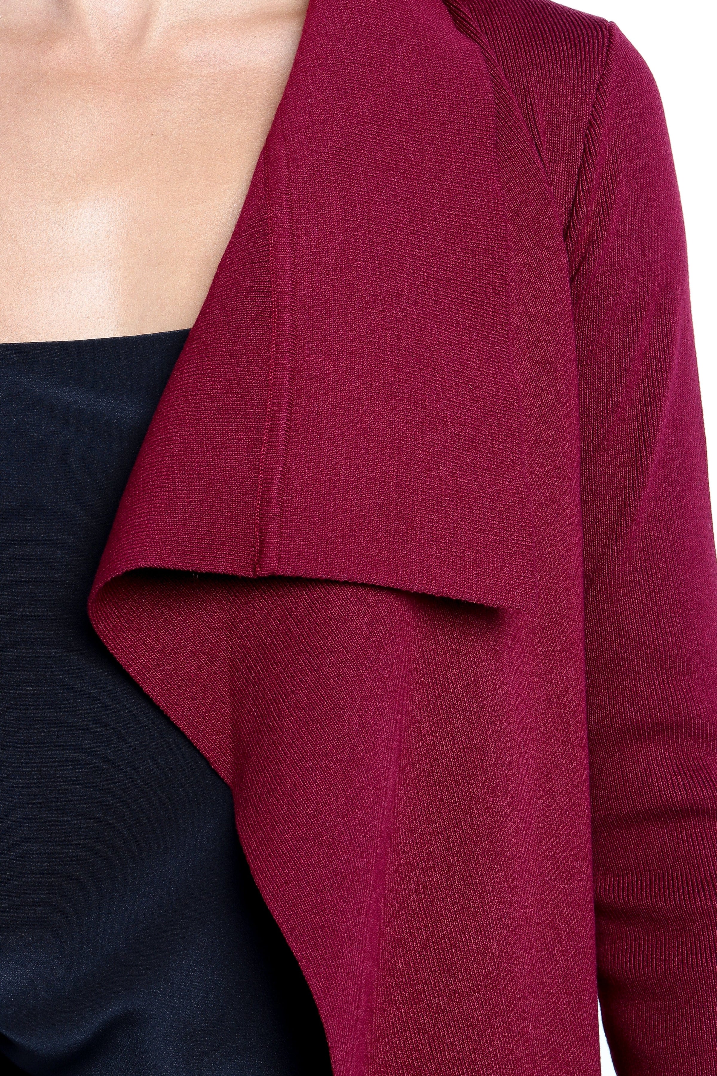 Petal and Pup USA KNITWEAR Zimmer Cardigan - Berry