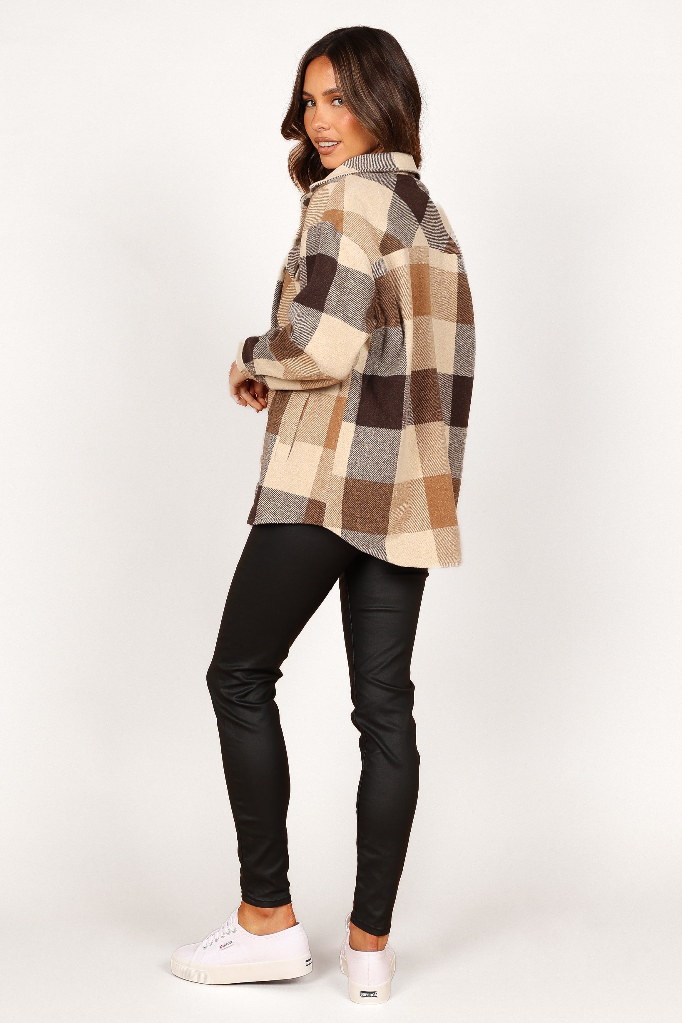 Petal and Pup USA OUTERWEAR Adkin Jacket - Brown