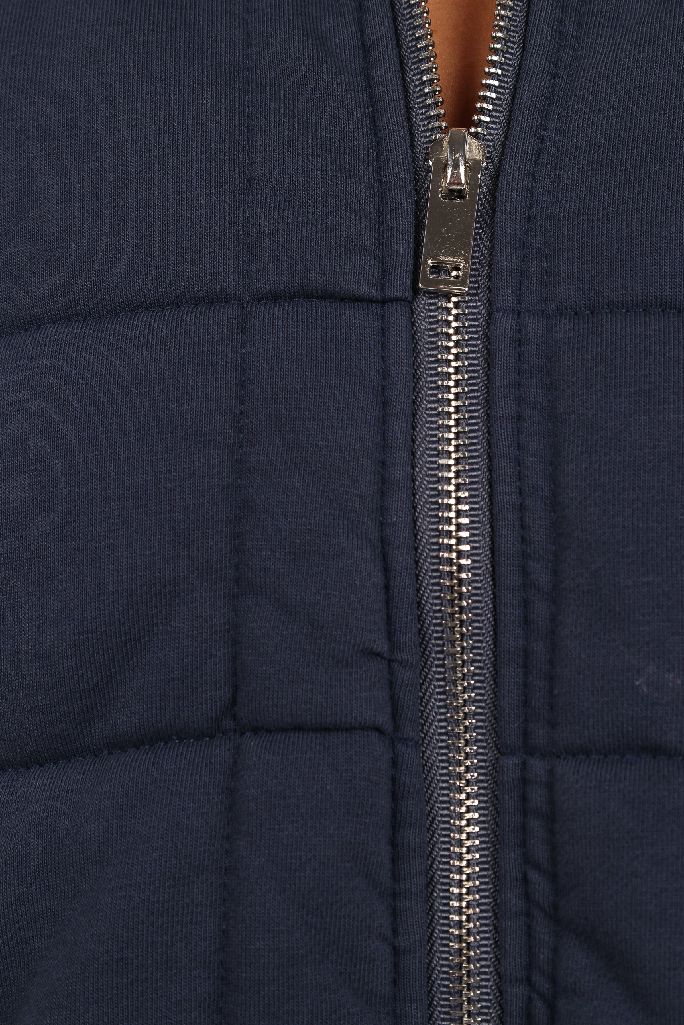 Petal and Pup USA OUTERWEAR Alegra Quilted Jacket - Navy