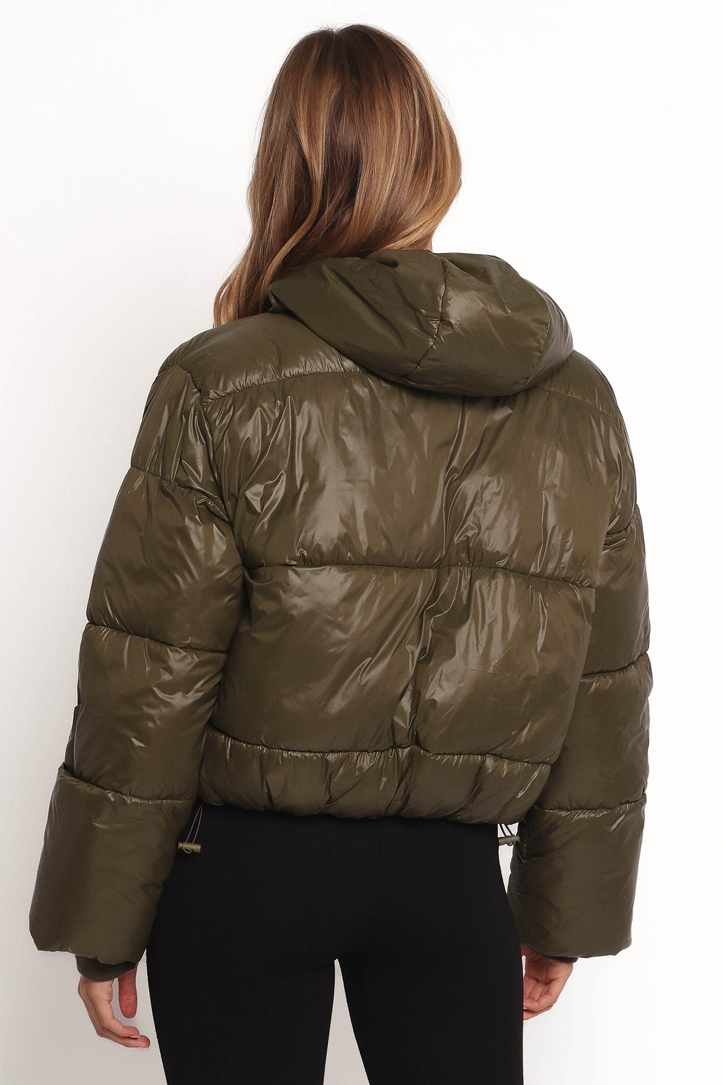 Petal and Pup USA OUTERWEAR Archie Puffer Jacket - Olive