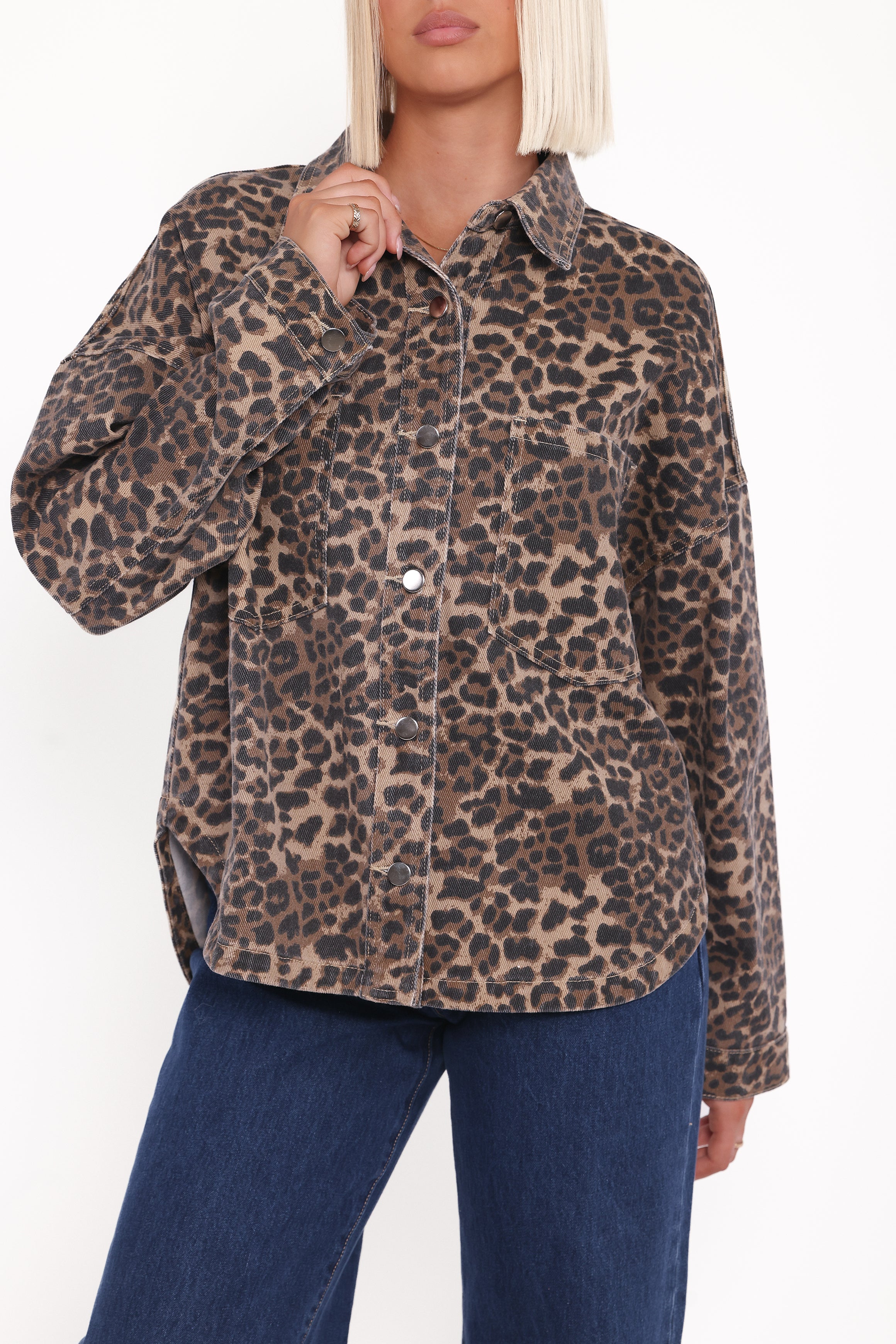 Petal and Pup USA OUTERWEAR Elias Shacket - Leopard