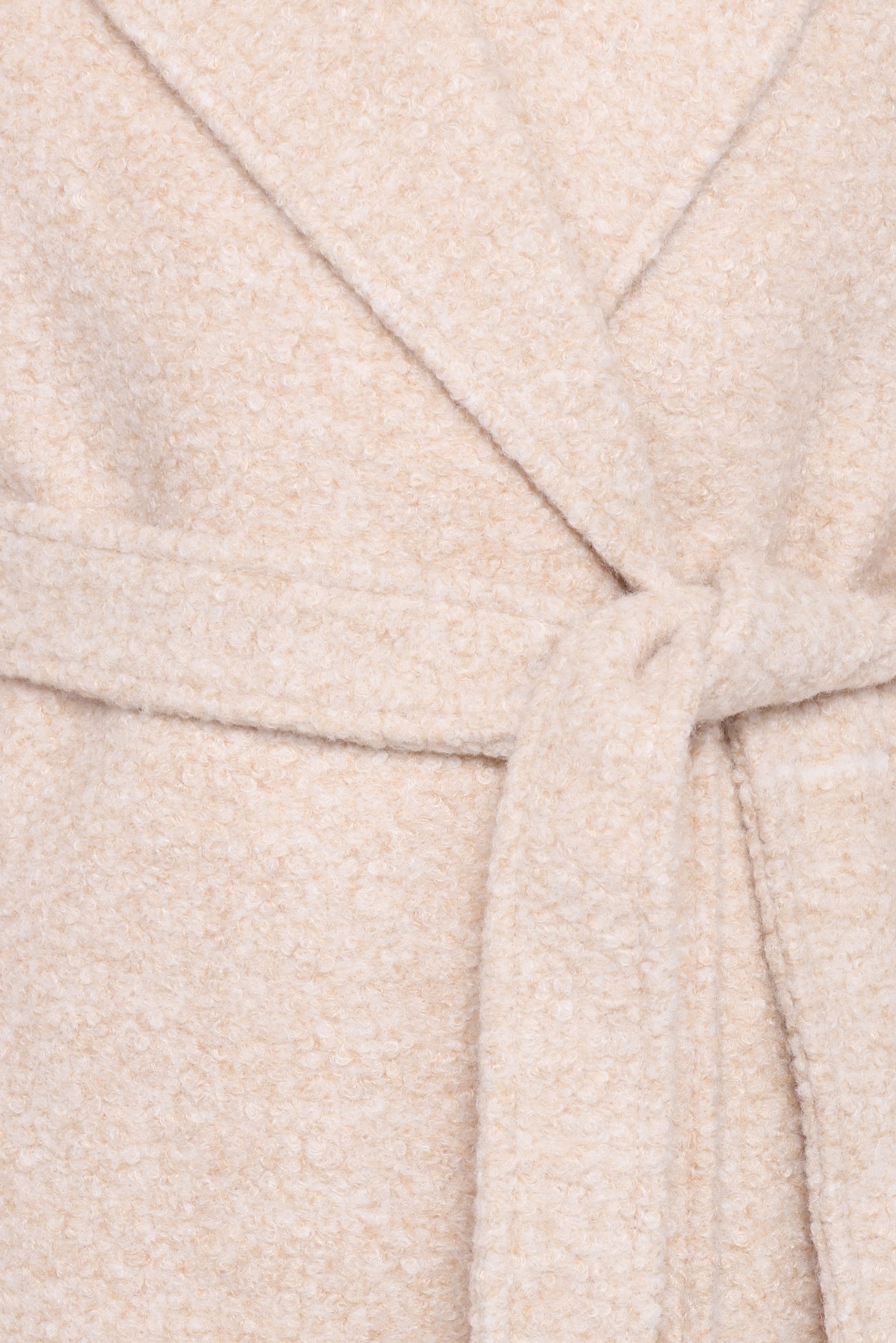 Petal and Pup USA OUTERWEAR Goodie Shearling Coat - Cream