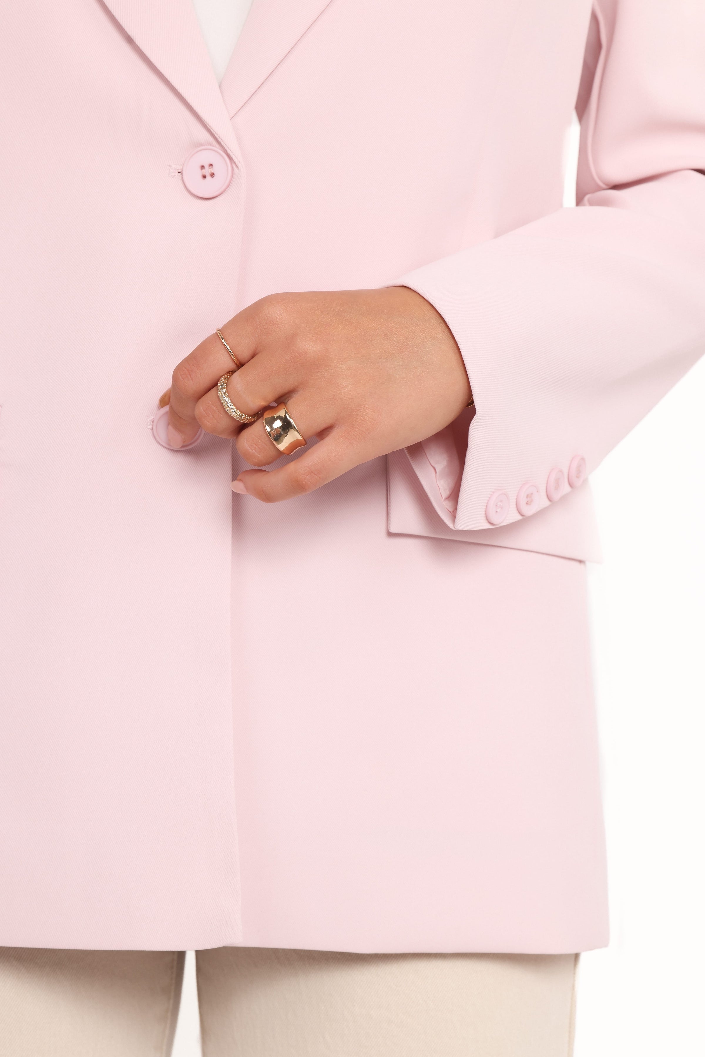 Petal and Pup USA OUTERWEAR Henrietta Blazer - Pink