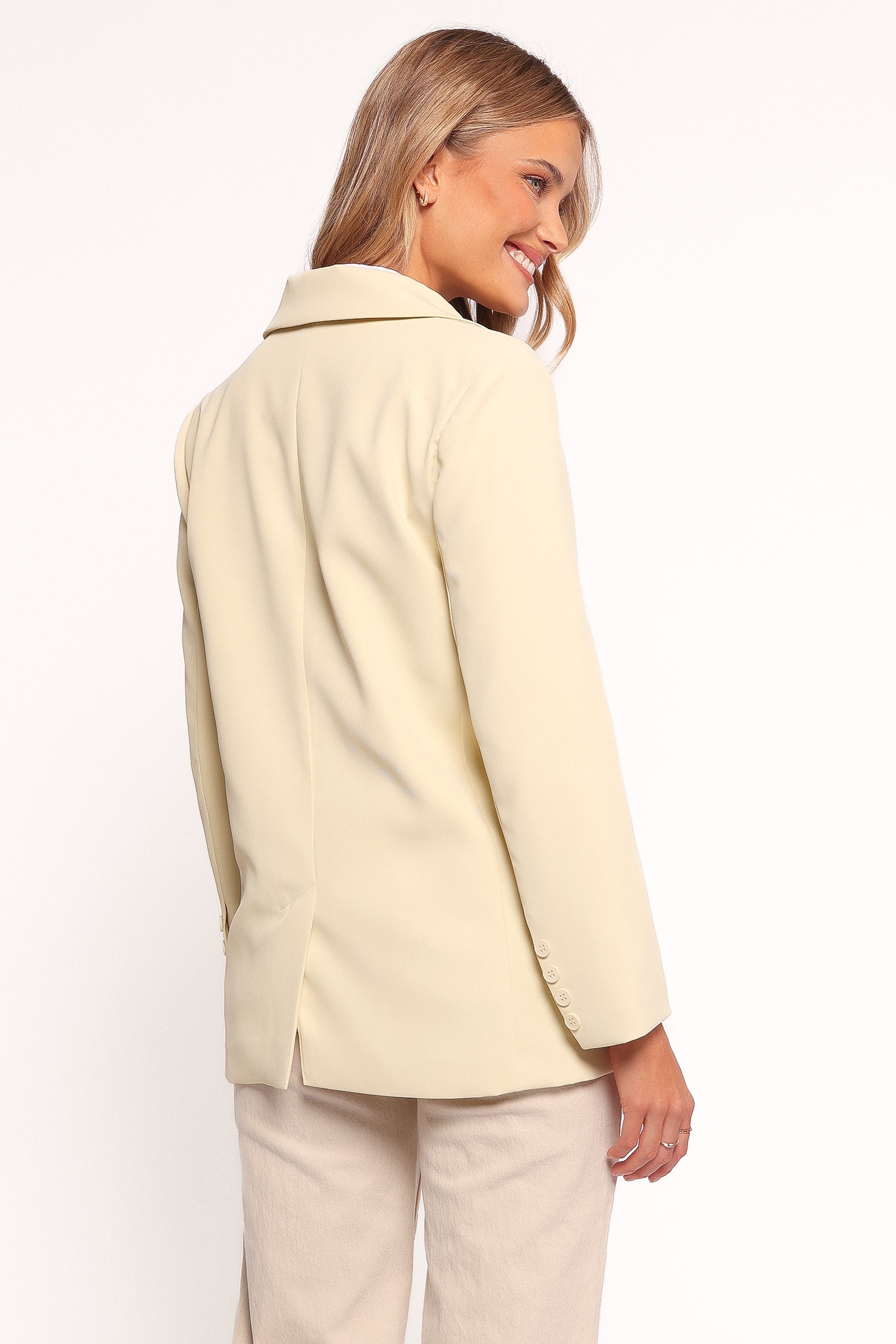 Petal and Pup USA OUTERWEAR Henrietta Blazer - Yellow