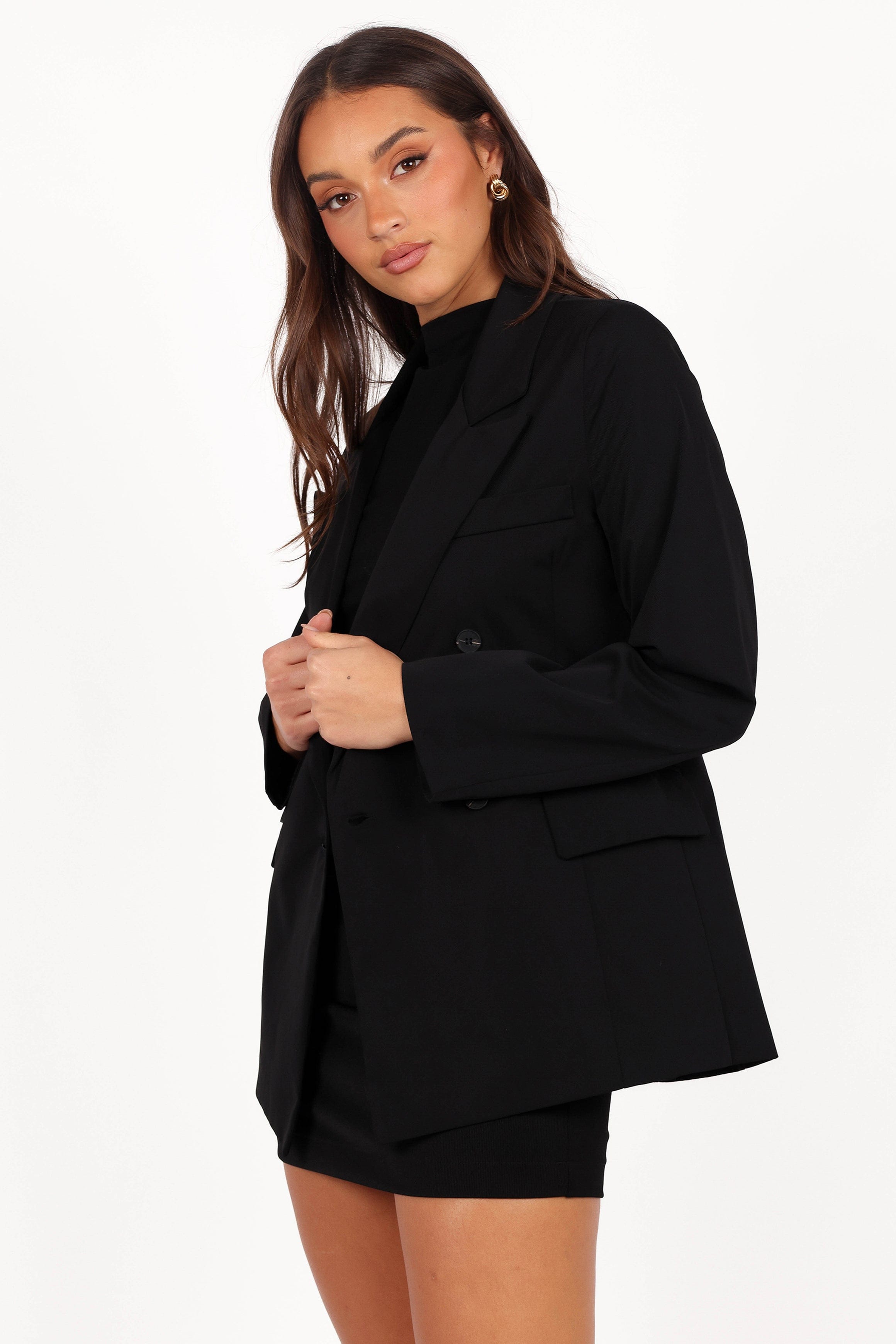Petal and Pup USA OUTERWEAR Juliette Blazer - Black