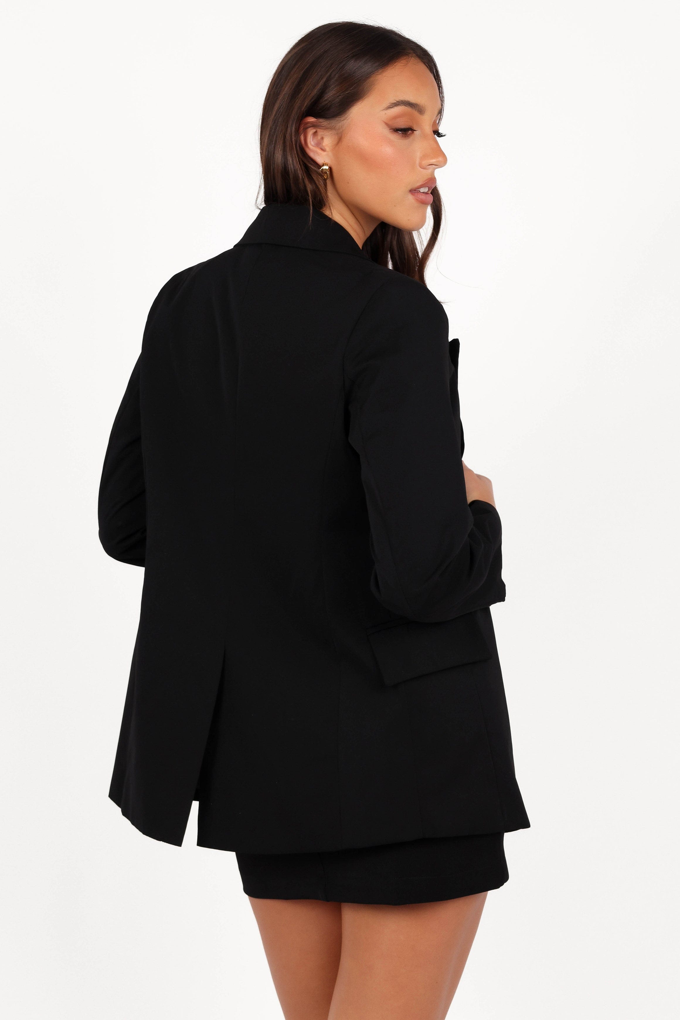 Petal and Pup USA OUTERWEAR Juliette Blazer - Black