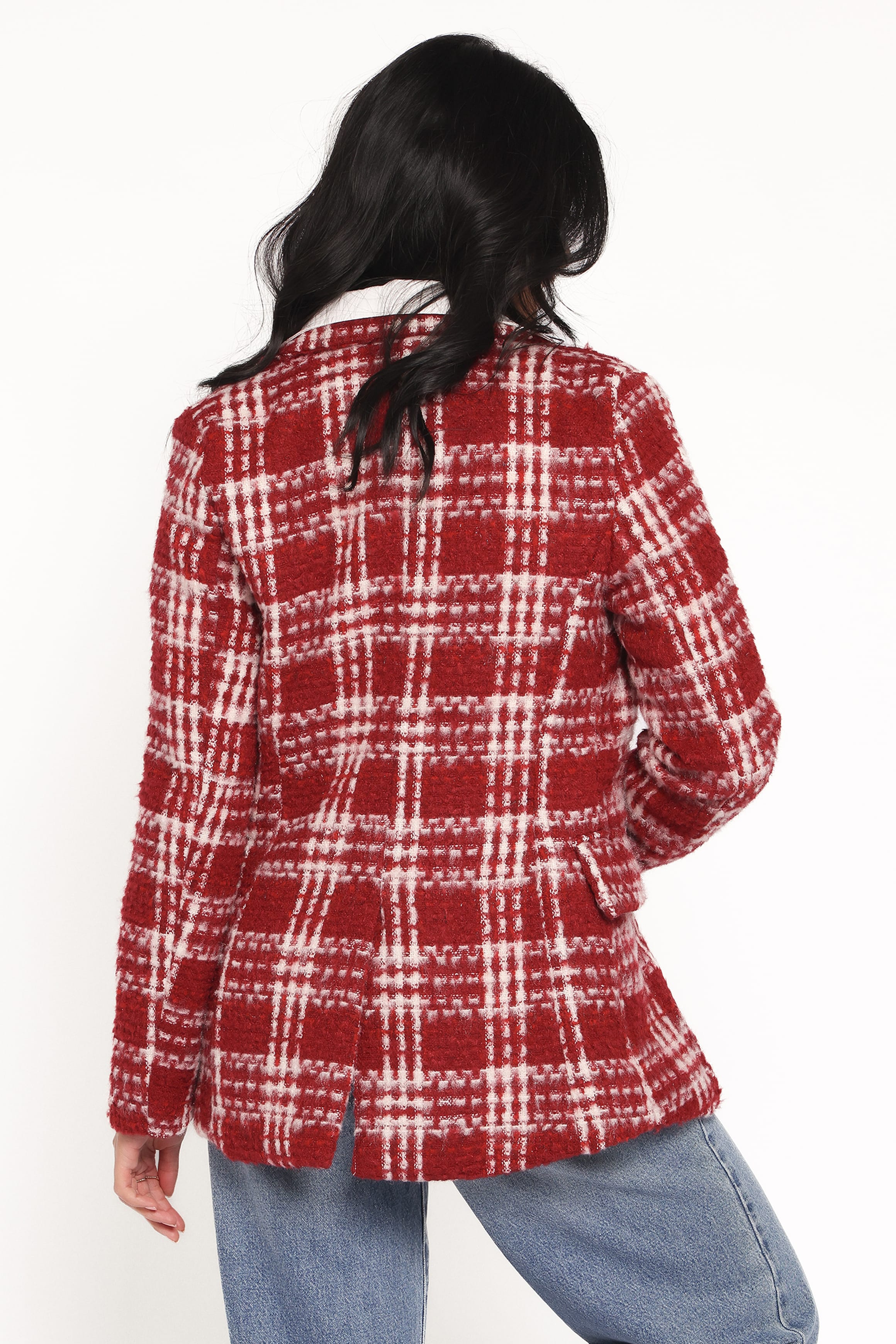 Petal and Pup USA OUTERWEAR Juliette Blazer - Red