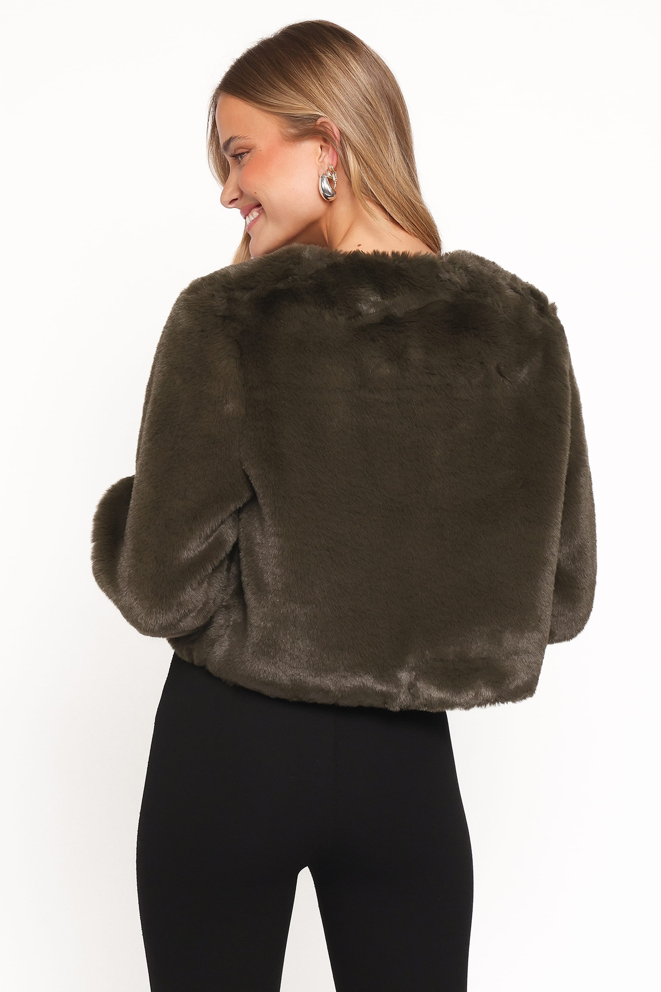 Petal and Pup USA OUTERWEAR Minnie Jacket - Forest Green